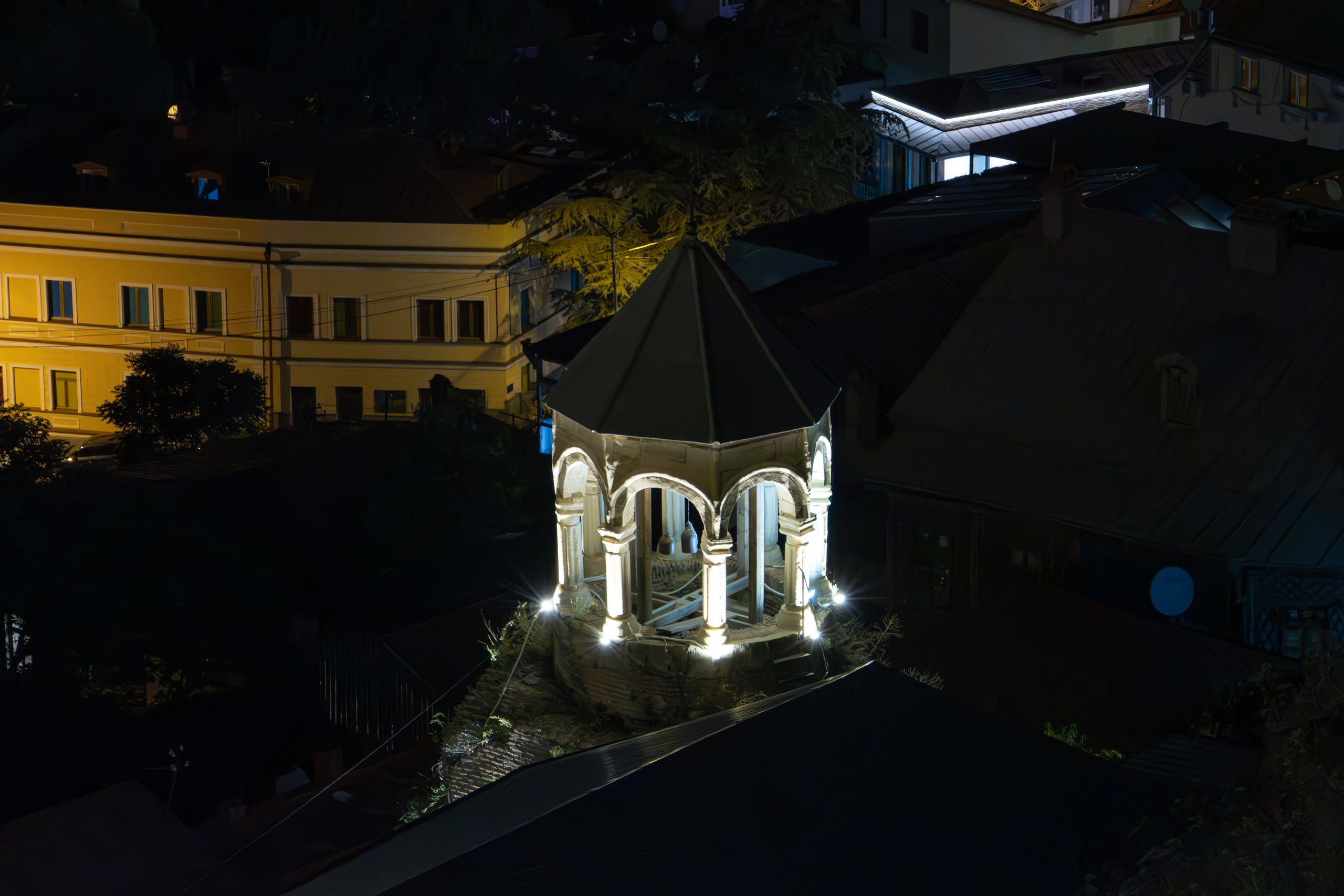 გუდიაშვილი, ბეთლემი, ნარიყალა. ღამის ბილიკი. FramefreeMan