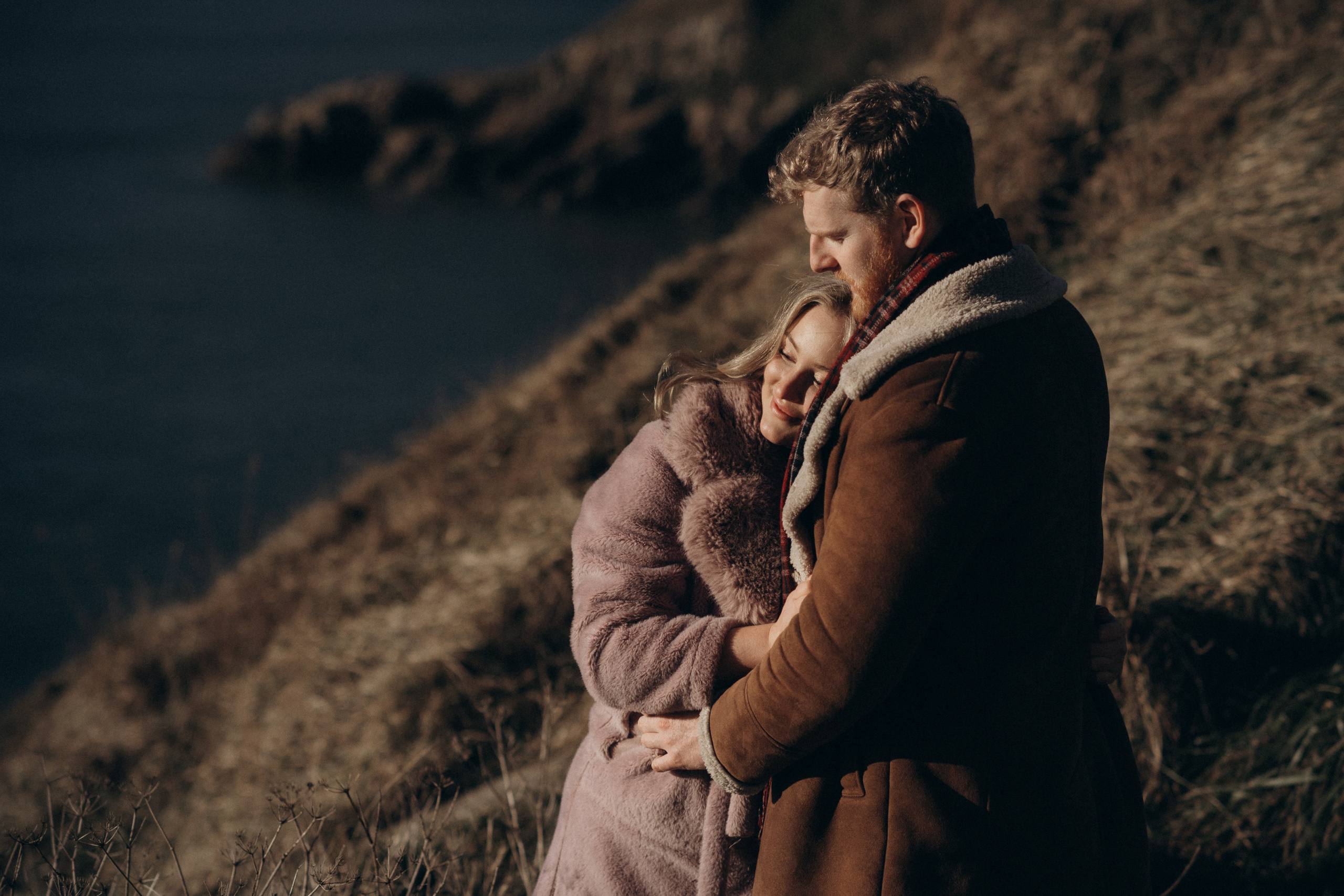 Howth cliff photoshoot. Wedding & Family photographer in County Donegal and Dublin, Ireland