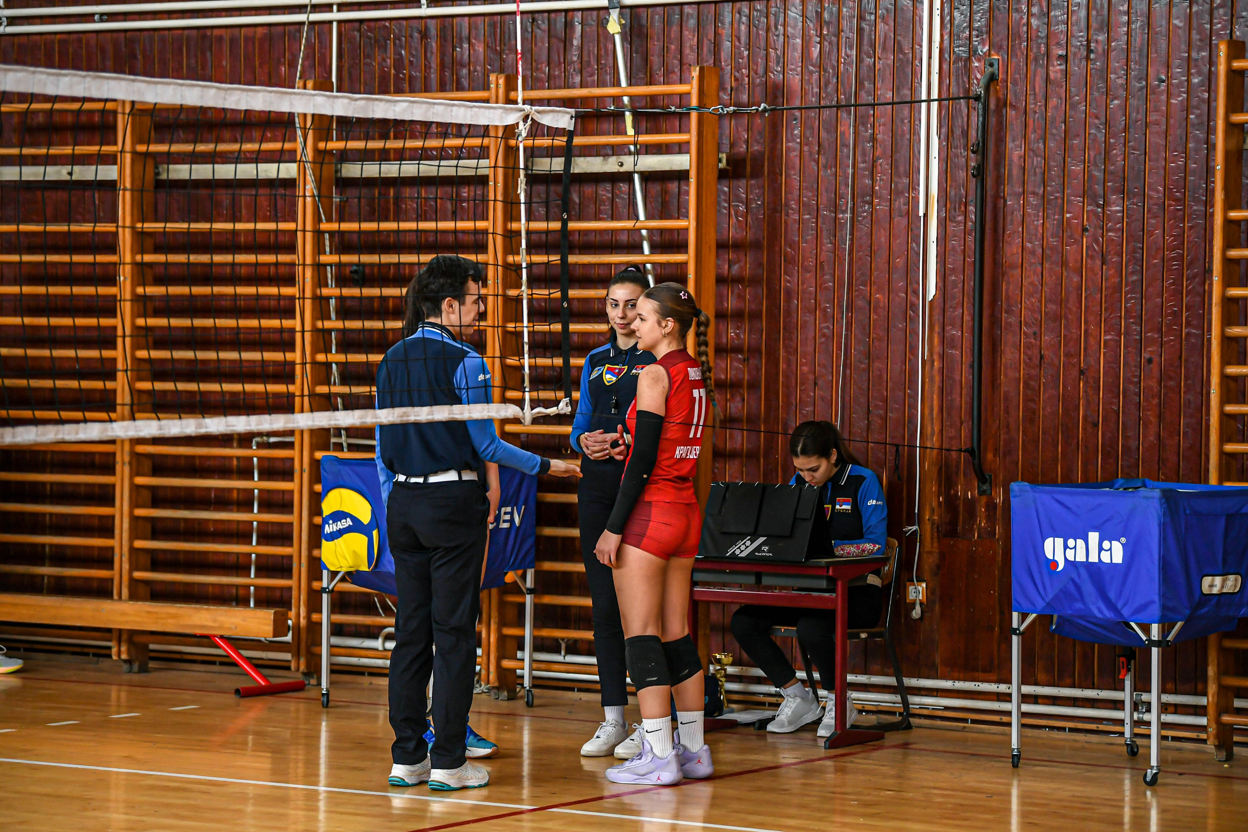 Odbojka 22.03.  Radnicki KG — BlockVolley JAG. Foto Simic Jagodina