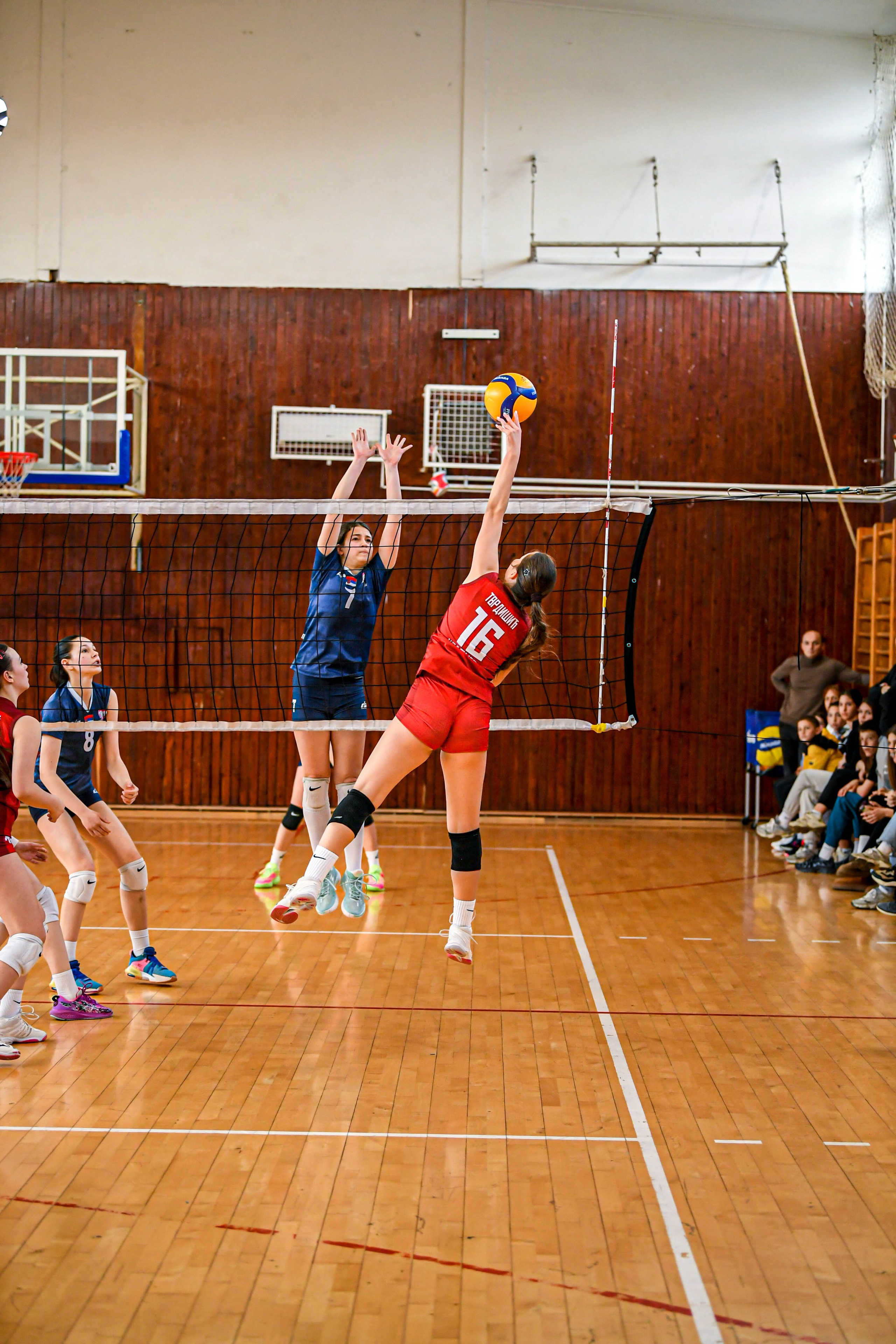 Odbojka 22.03.  Radnicki KG — BlockVolley JAG. Foto Simic Jagodina