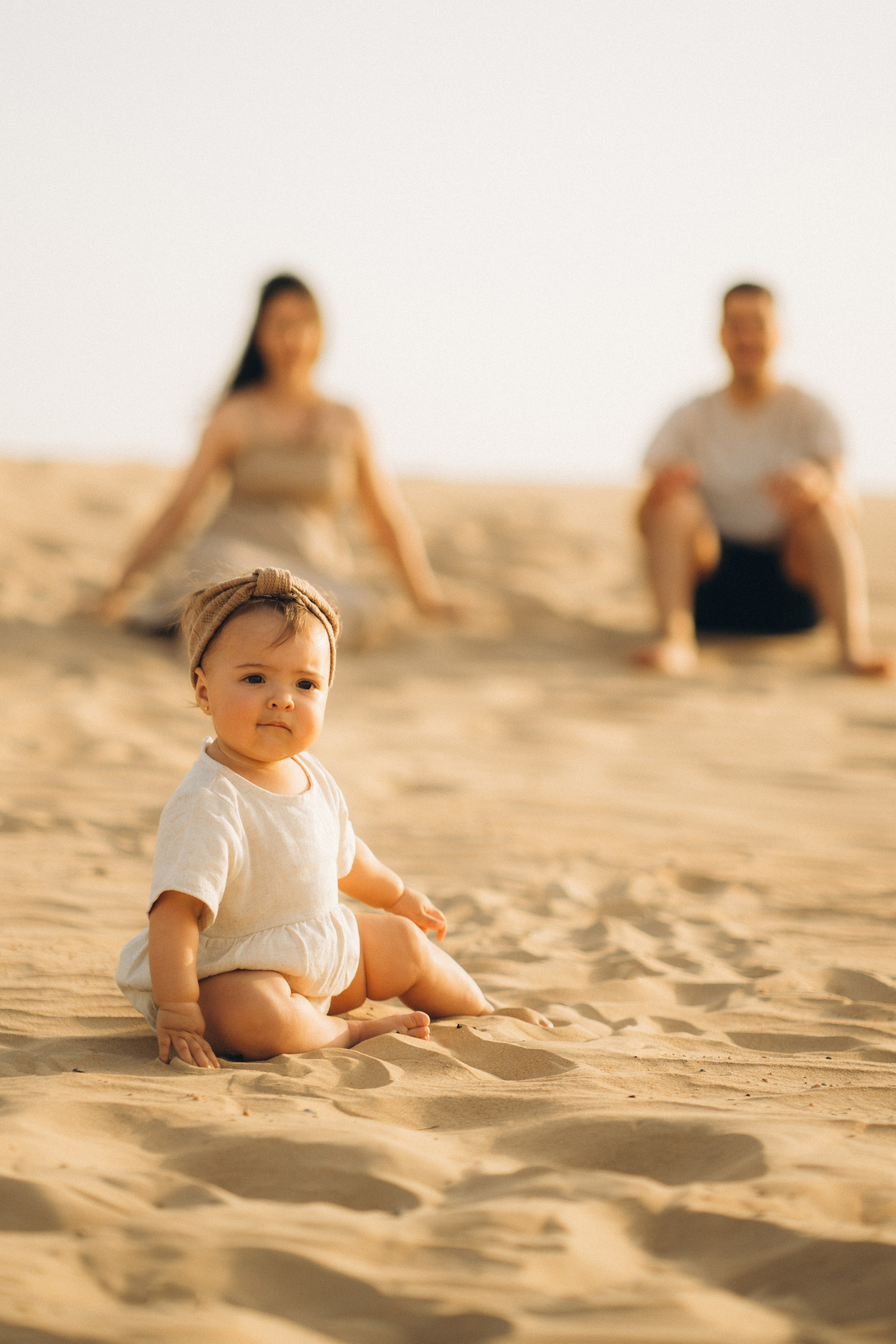 Sunset in the desert. Angela Iakovleva — Family Photographer in Dubai