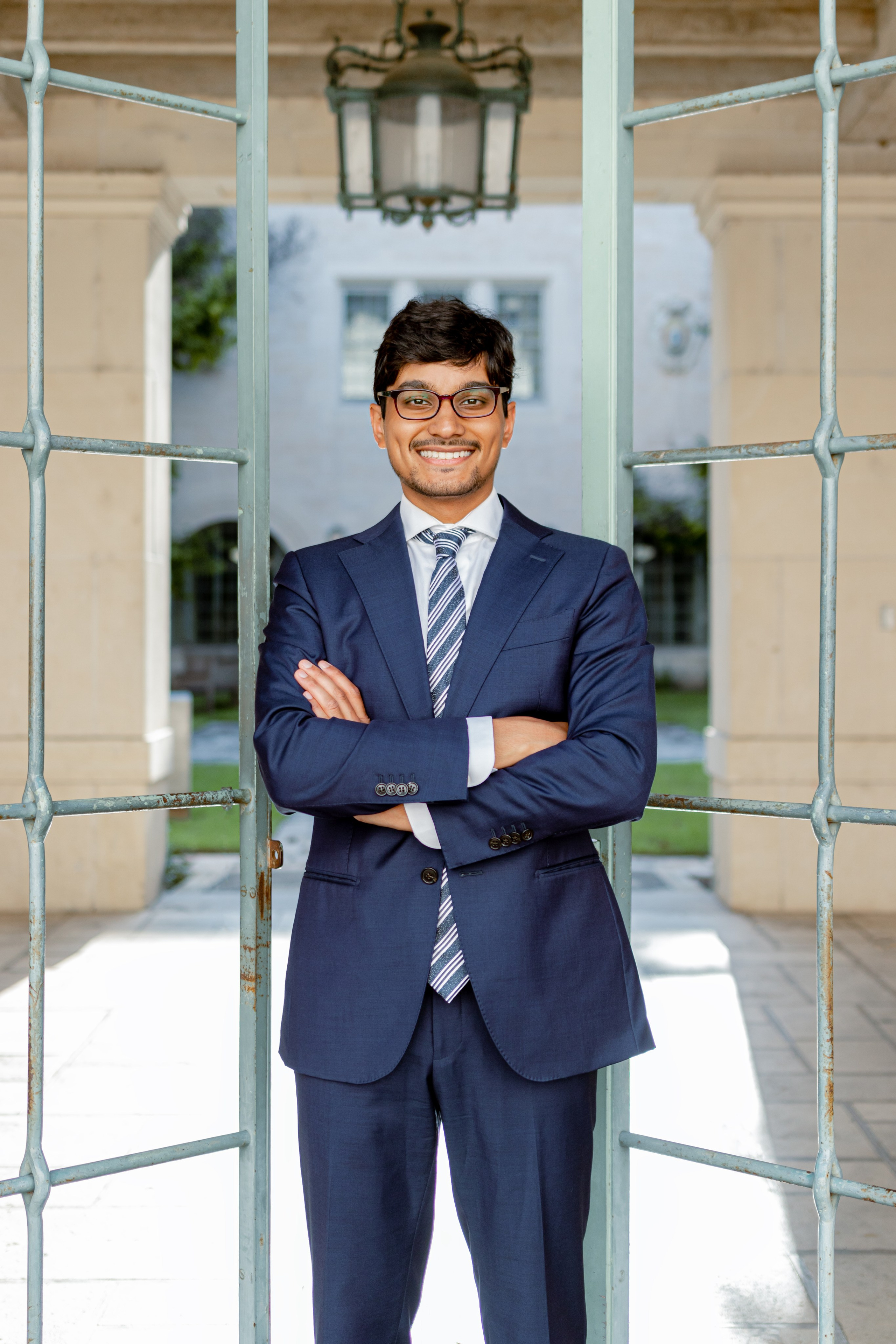 Samir's graduation photoshoot at the University of Texas Austin