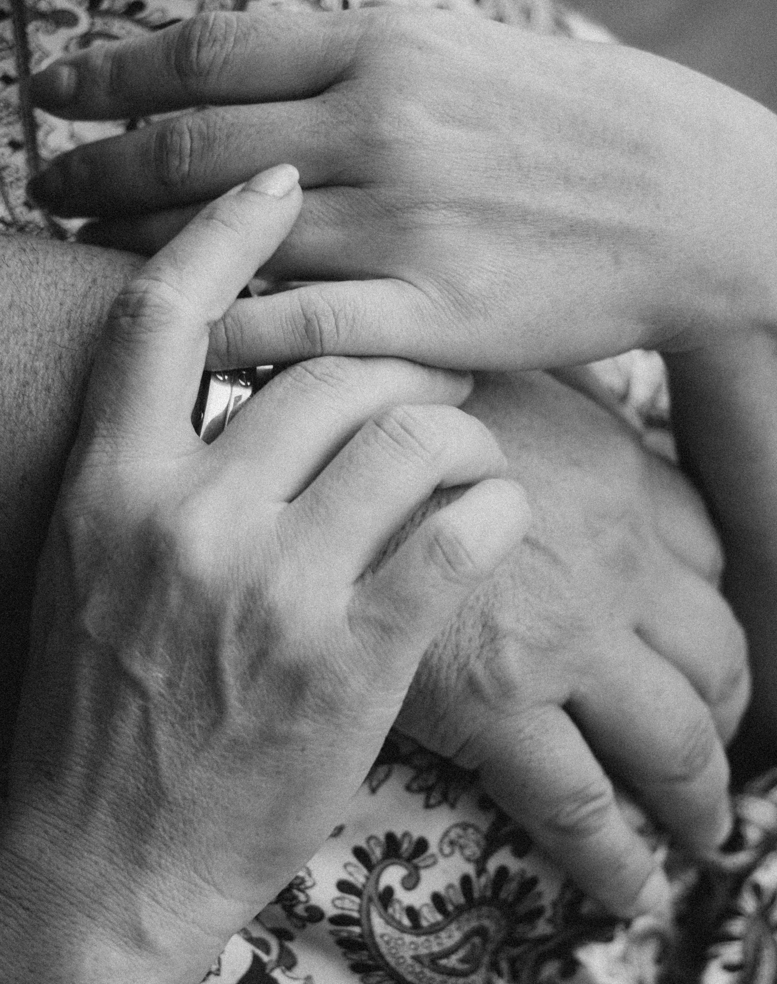 Family. Art photographer Miami