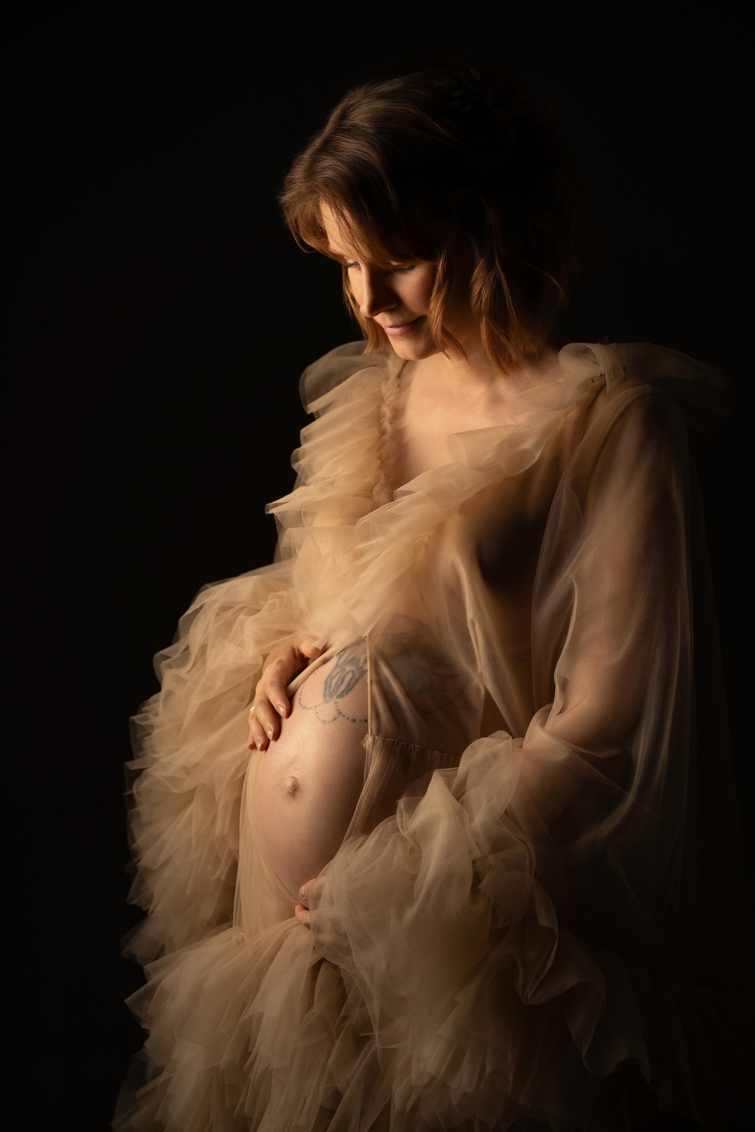 Babybauchshooting. Hochzeitfotografin in Lübbecke, Bielefeld, Espelkamp, NRW  Deutchland