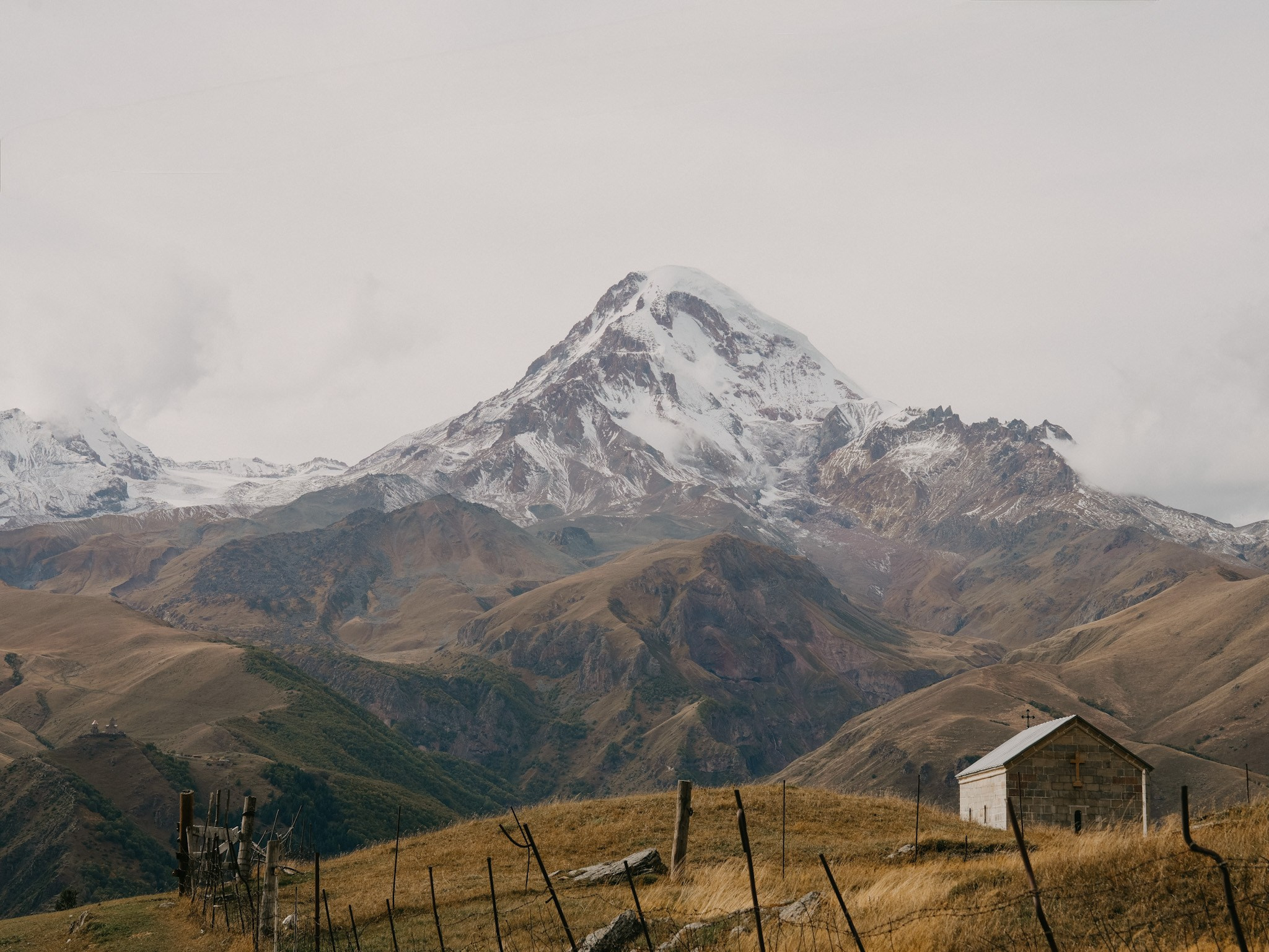 Elia Monastery. Mountain Photographer in Georgia | Kazbegi & Gudauri Photo Experiences