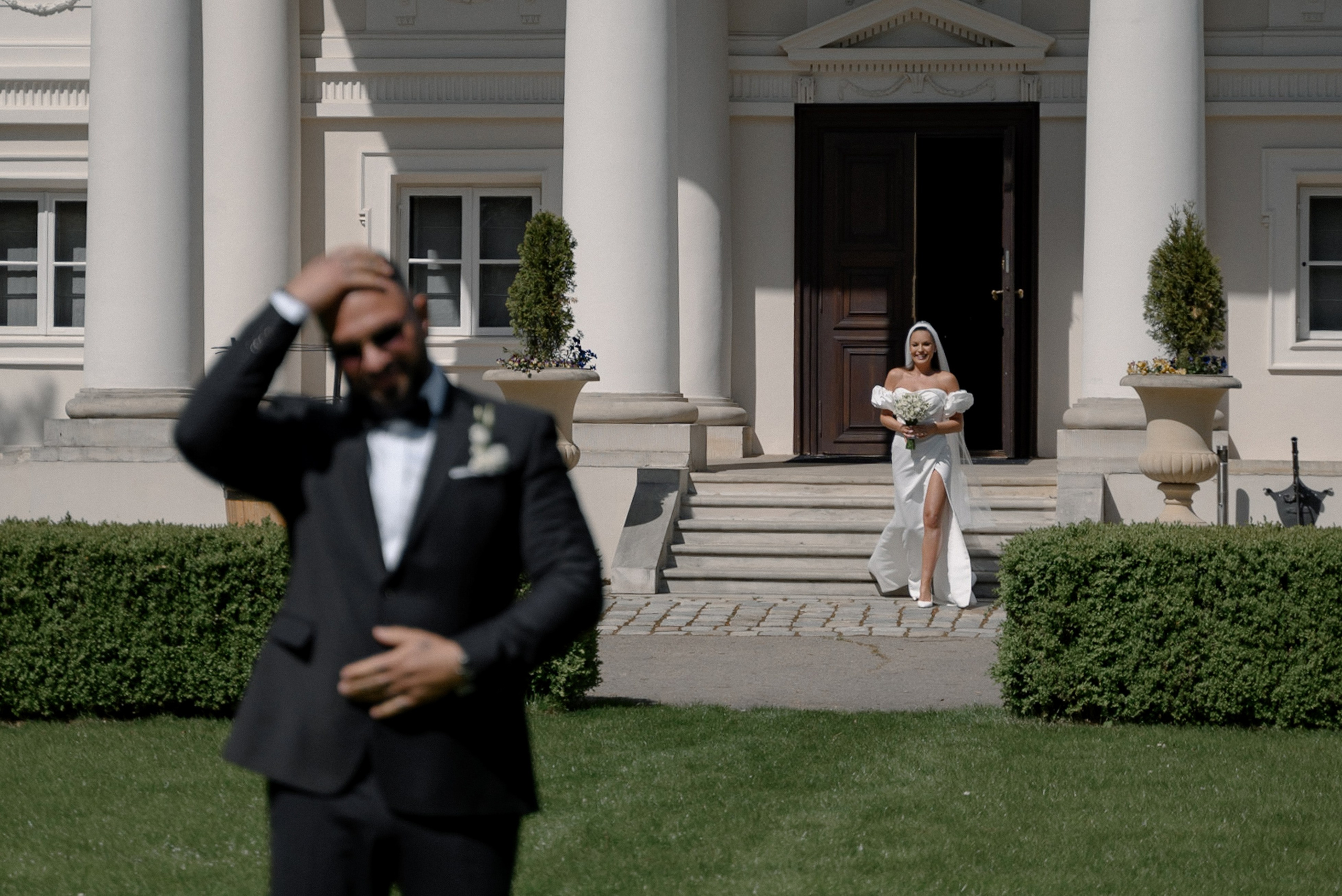 Paula i Marcin wesele w Pałacu Mała wieś 30.04.2024. Wedding photographer Warsaw and Europe