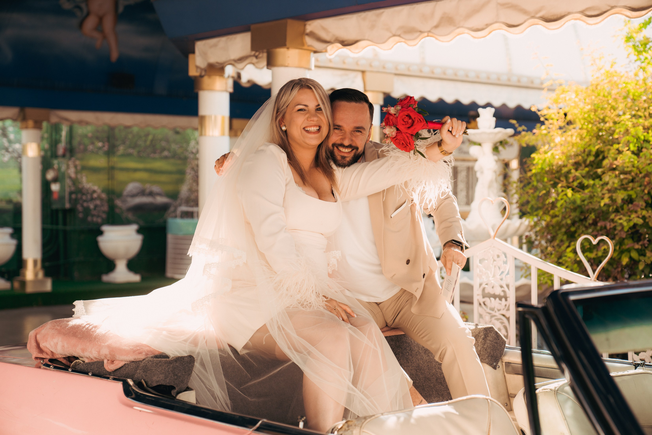 Justyna&Karol. Wedding & elopement photographer Viktoriya Kravtsov. Las Vegas