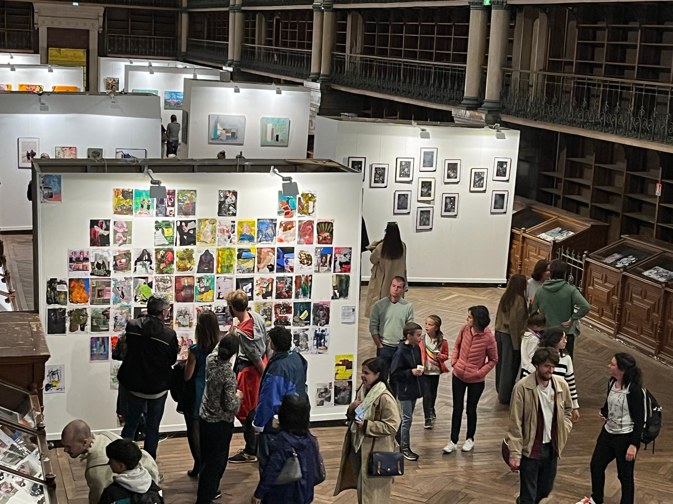 Collective Exhibition at the Ancien Musée de Peinture 3-17 October 2025. Rita Salnikova — Collage Artist and Visual Creator in Grenoble France