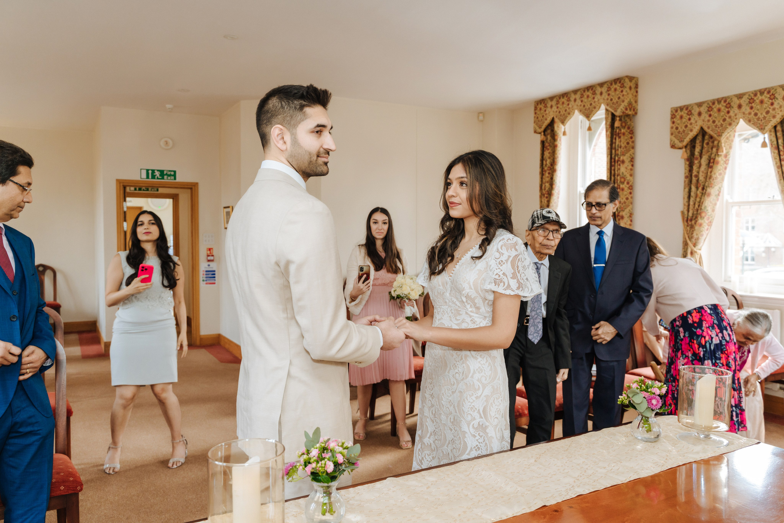 St Albans Register Office, St Albans Register Office wedding , St Albans, wedding in St Albans, civil ceremony in St Albans Register Office, small wedding, photographer for small wedding in St Albans Register Office