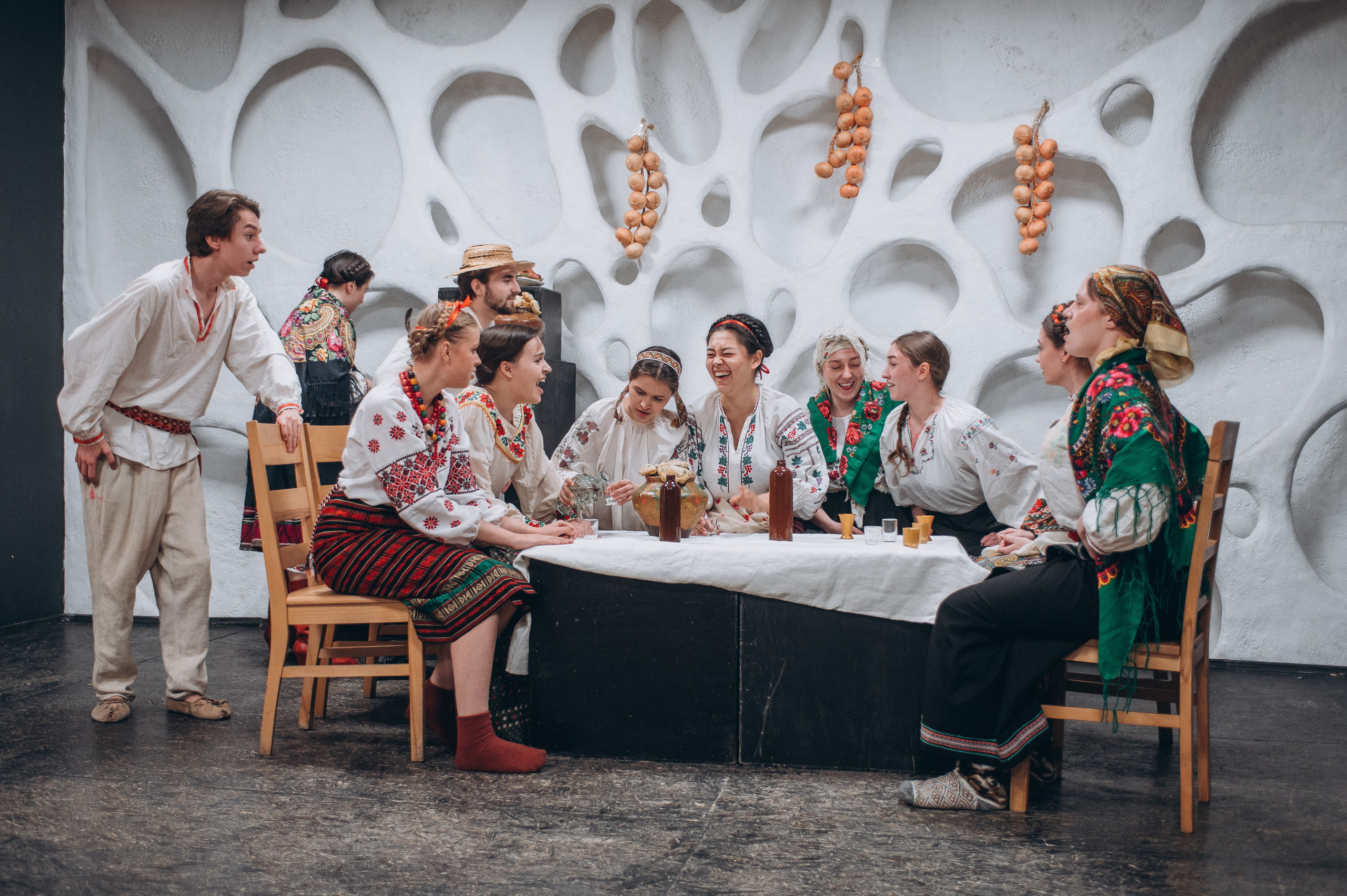 Вистава студентів Кайдашева сім’я. Фотограф Київ