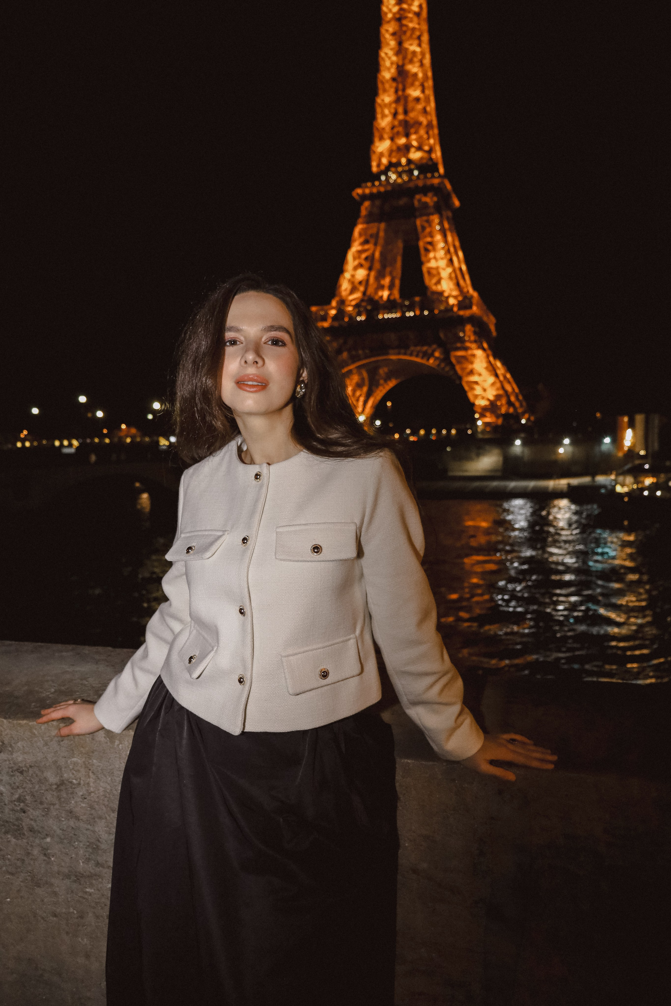 Paris Night Photoshoot. Photographer in Paris: Vlada PhotoArt
