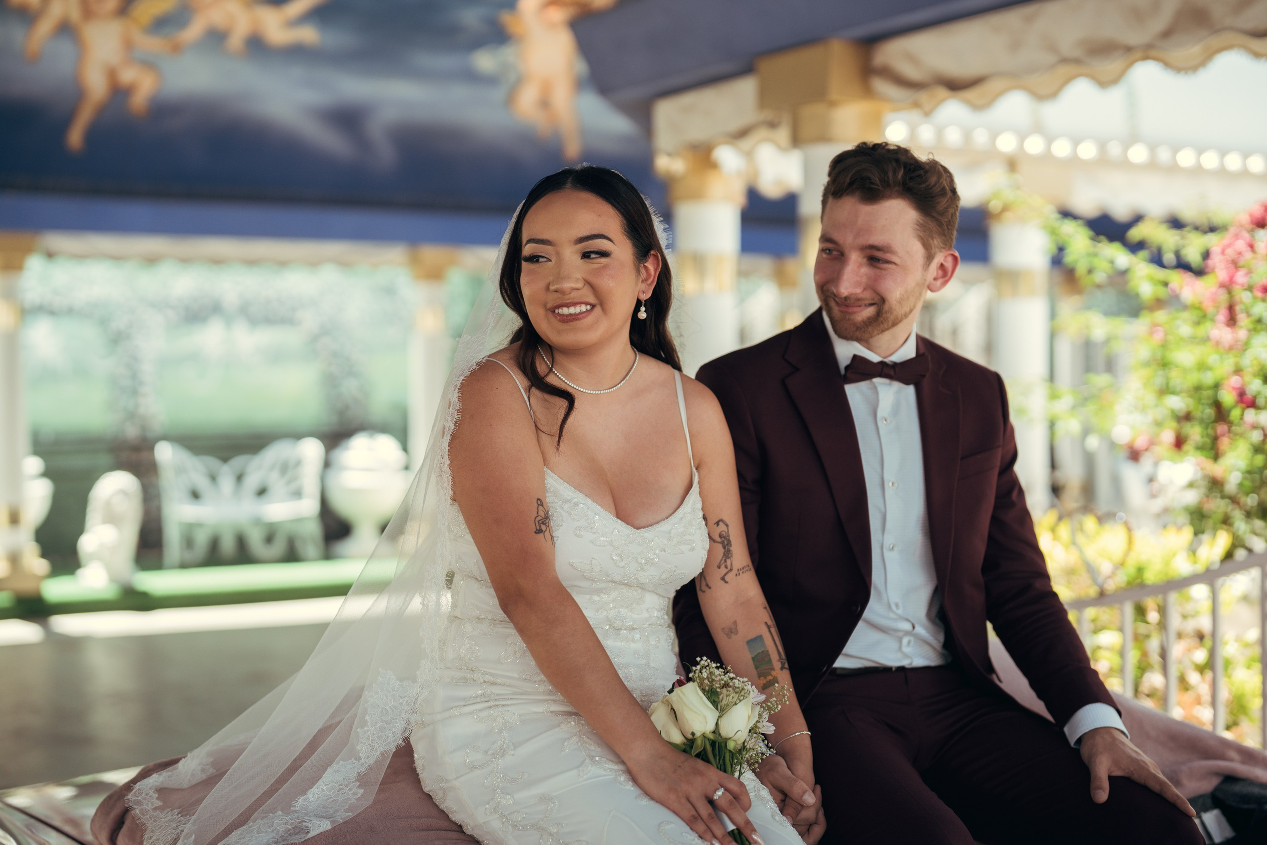 Justin&Sheyla. Wedding & elopement photographer Viktoriya Kravtsov. Las Vegas