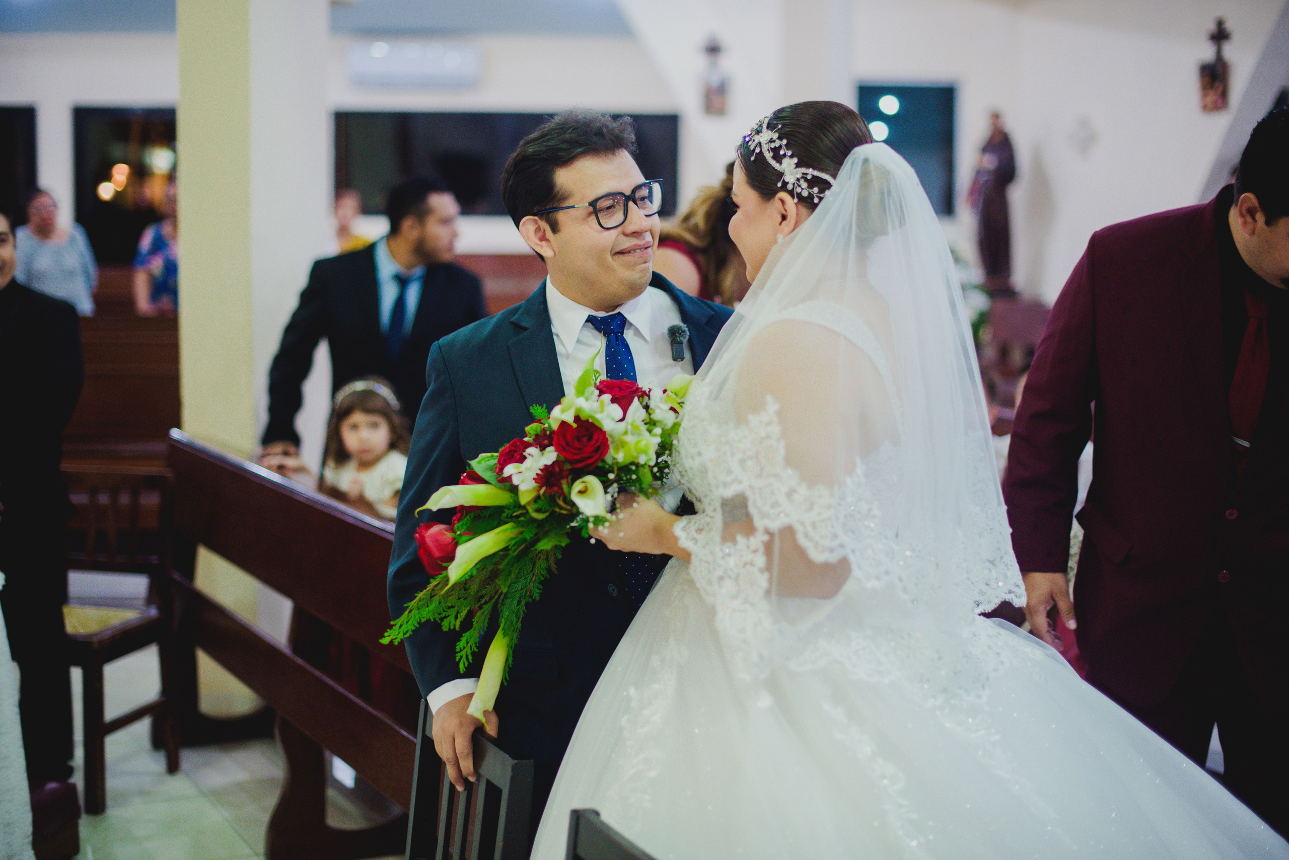 Servicio de boda religiosa. Fotógrafo "dD" Didier Dzul