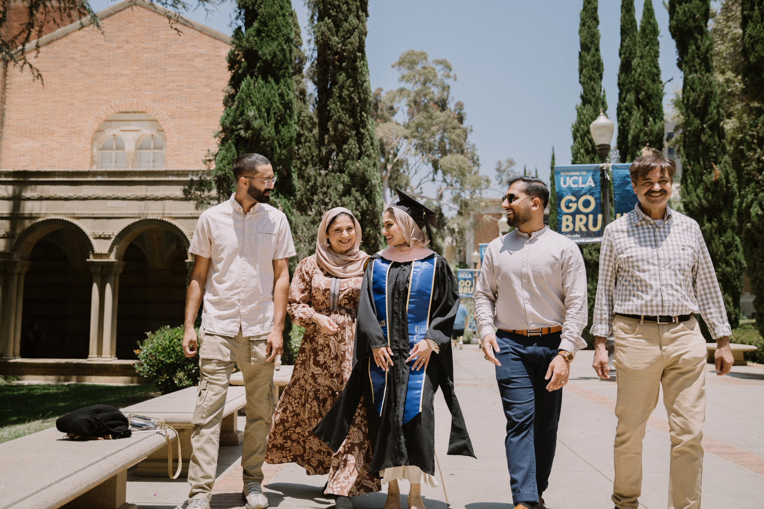 UCLA Graduation Photoshoot | Taya Frank. Southern California Family and Couple Photographer