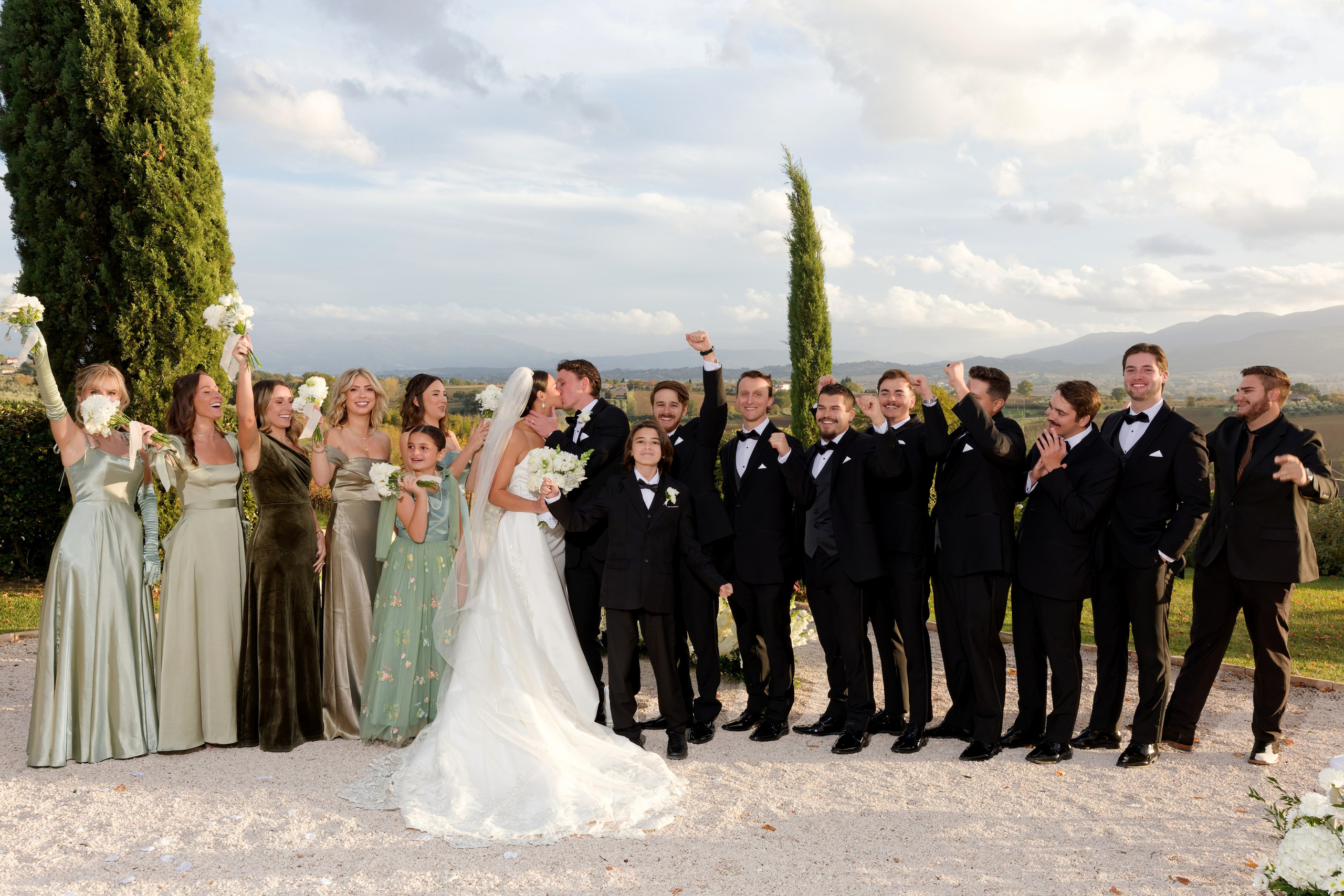 Wedding at Fonte Sala, Umbria