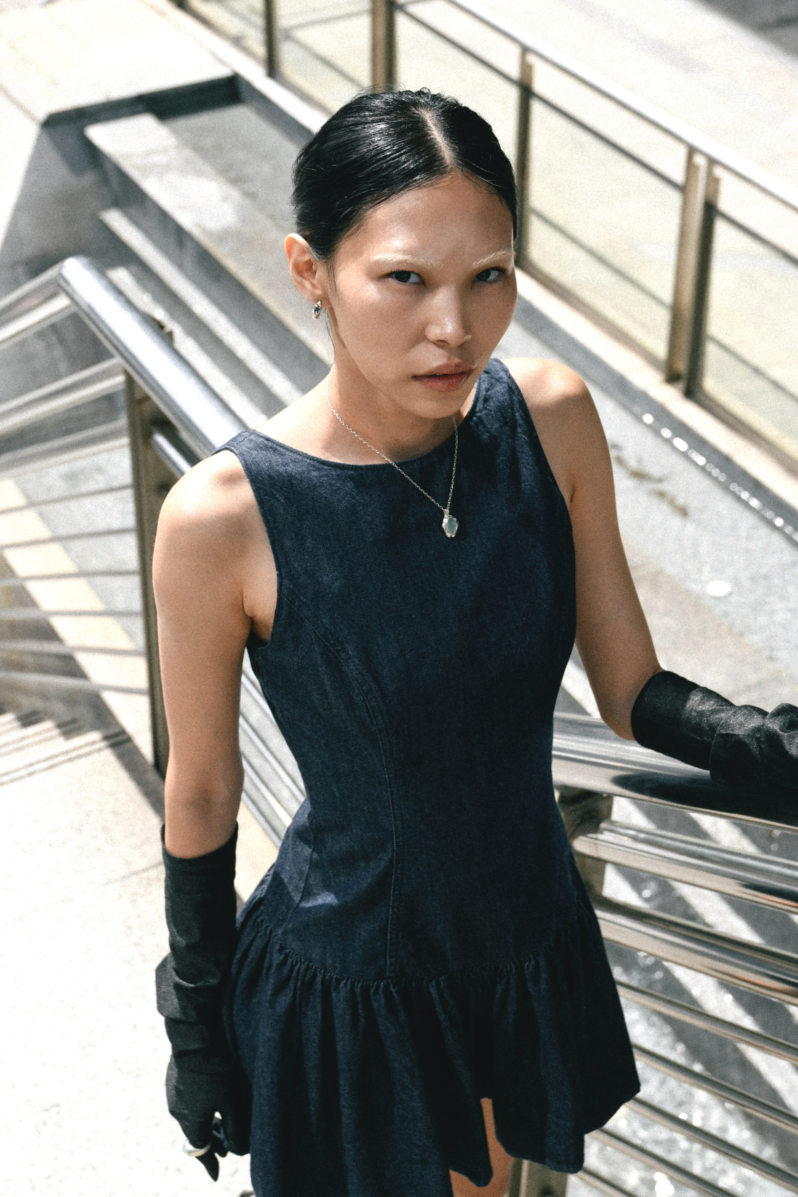 Street for Wiktoria Tao jewelry. Stylist