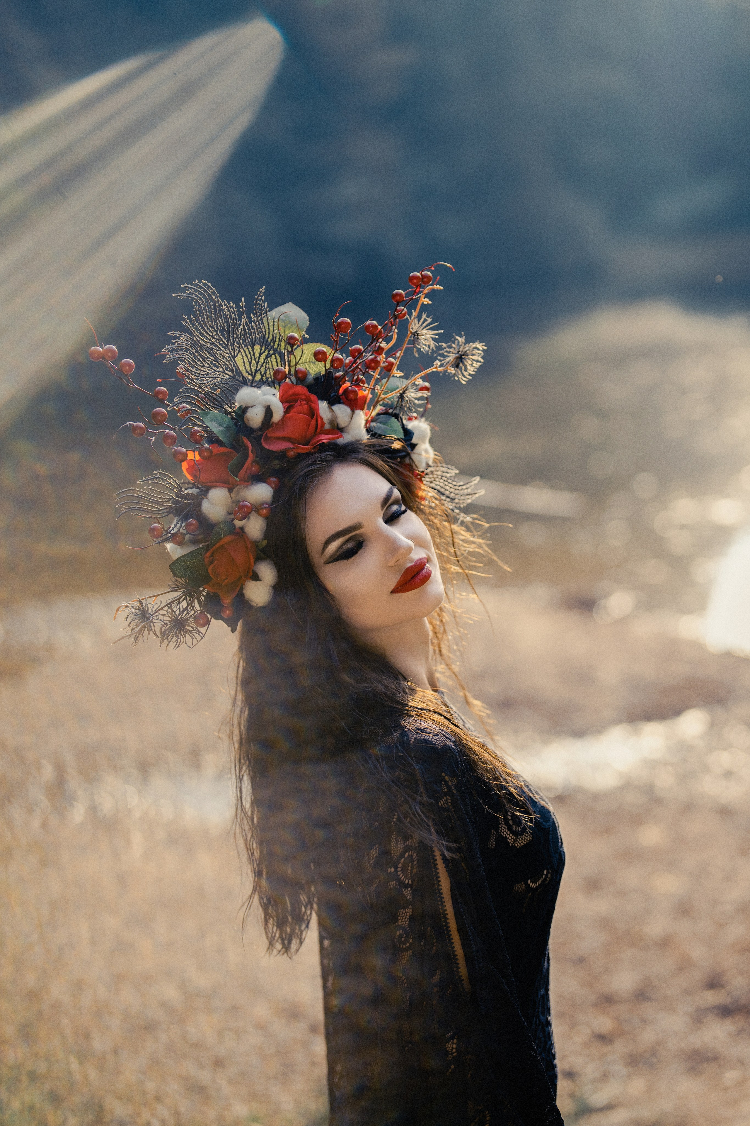 Witch at the lake. Familien, Lifestyle und Portrait Fotografin in Trier, Luxembourg