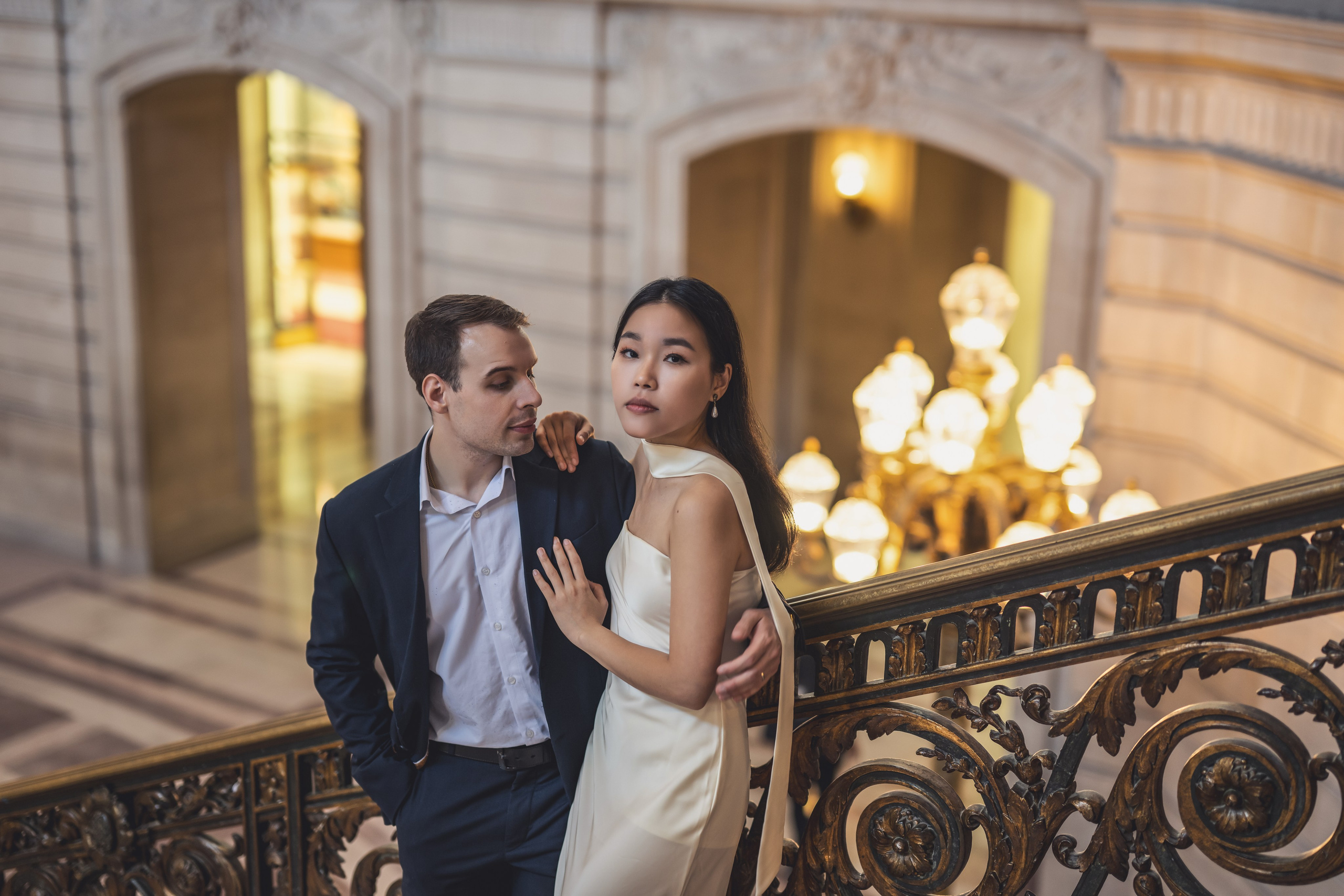 SF City Hall. Wedding & Elopement Photographers in California