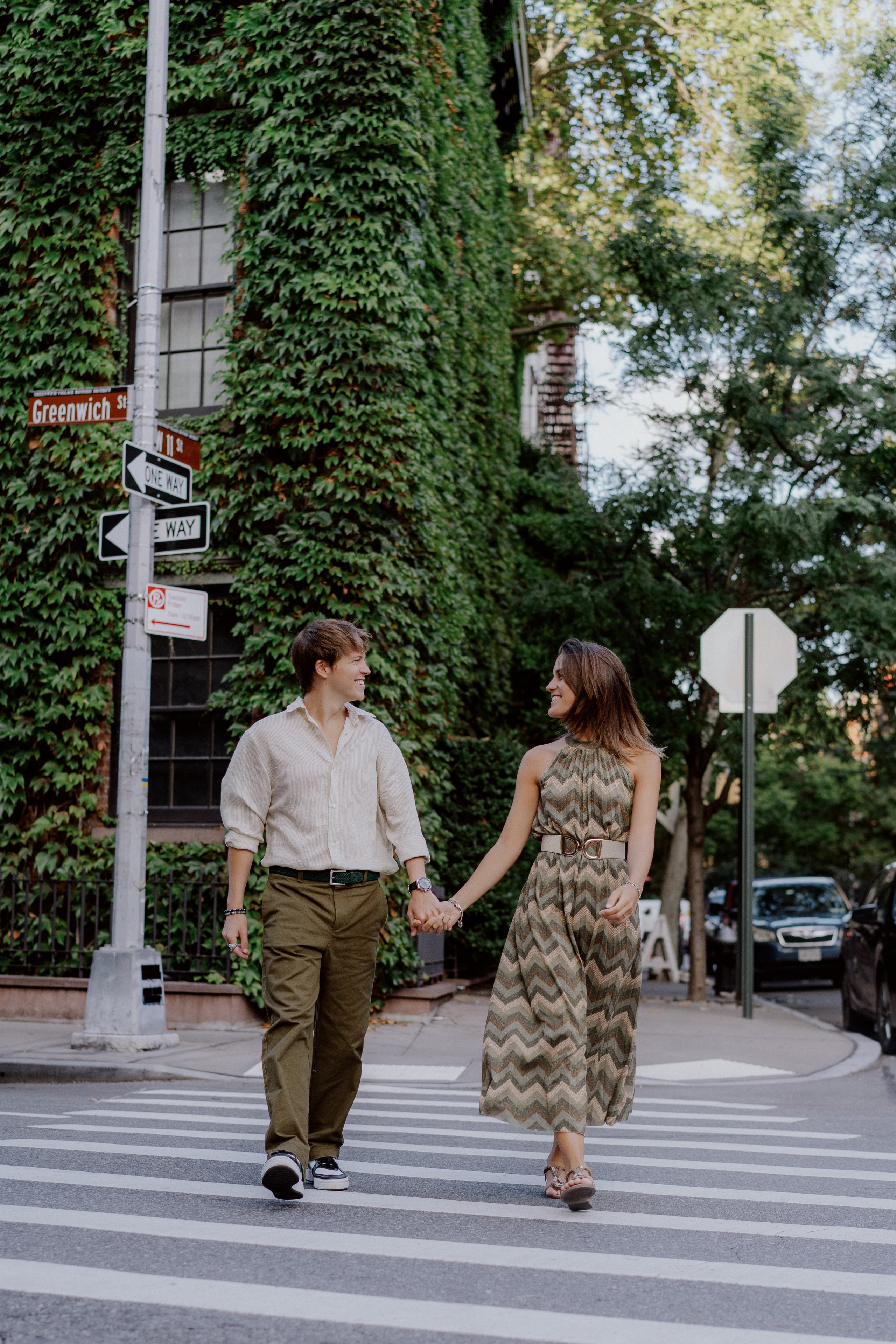 Photoshoot for a couple in New York City. M Atelier | Art Portraits