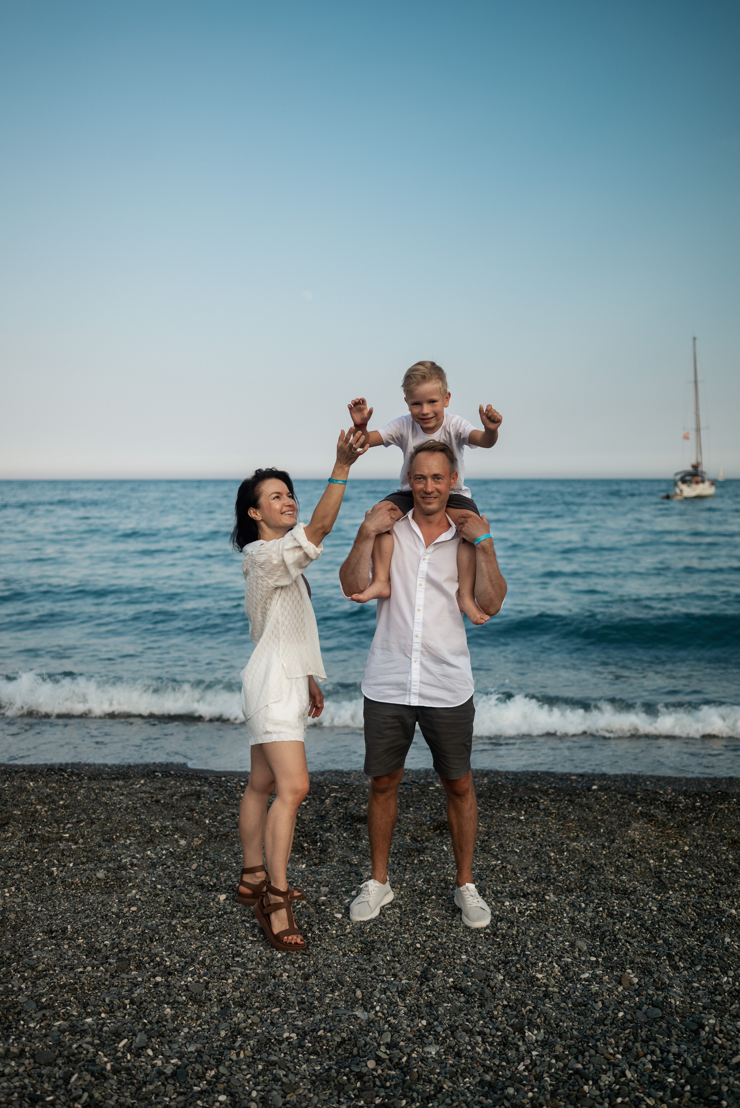 Семейная фотосессия в бухте Кемера. Photographer in Antalya, Kemer, Turkey