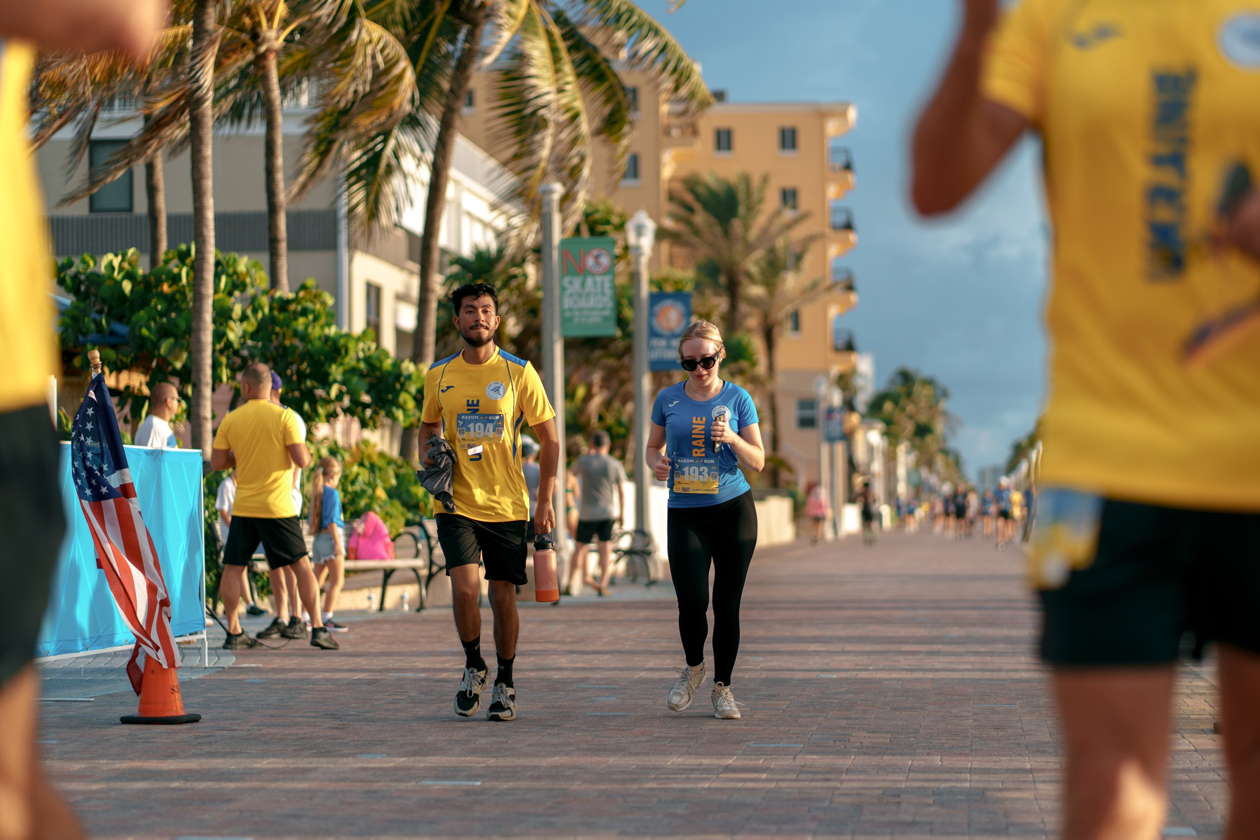 RAZOM RUN. ФОТОГРАФ ФЛОРИДА МАЙАМИ