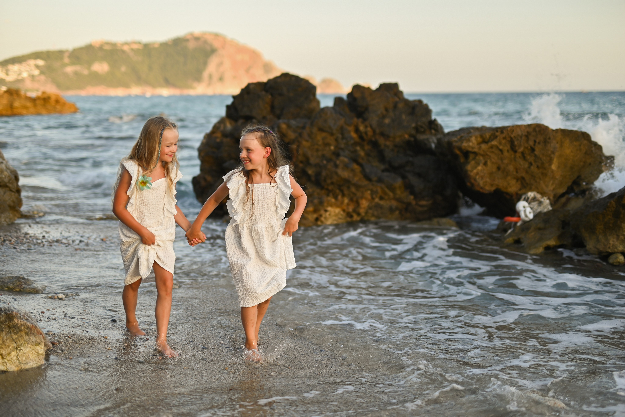 Семейная съемка на пляже Клеопатра. Photographer in Alanya, Side, Manavgat. Türkiye