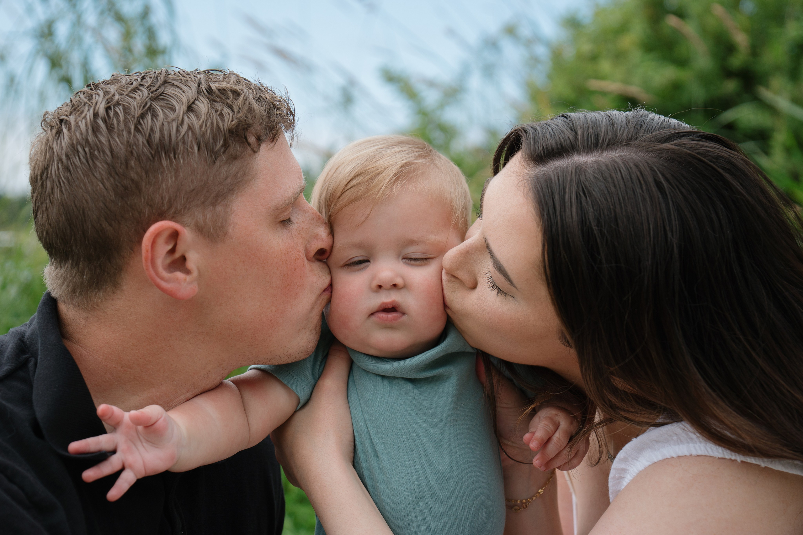 Austin’s family. Photographer in Washington Sophia D