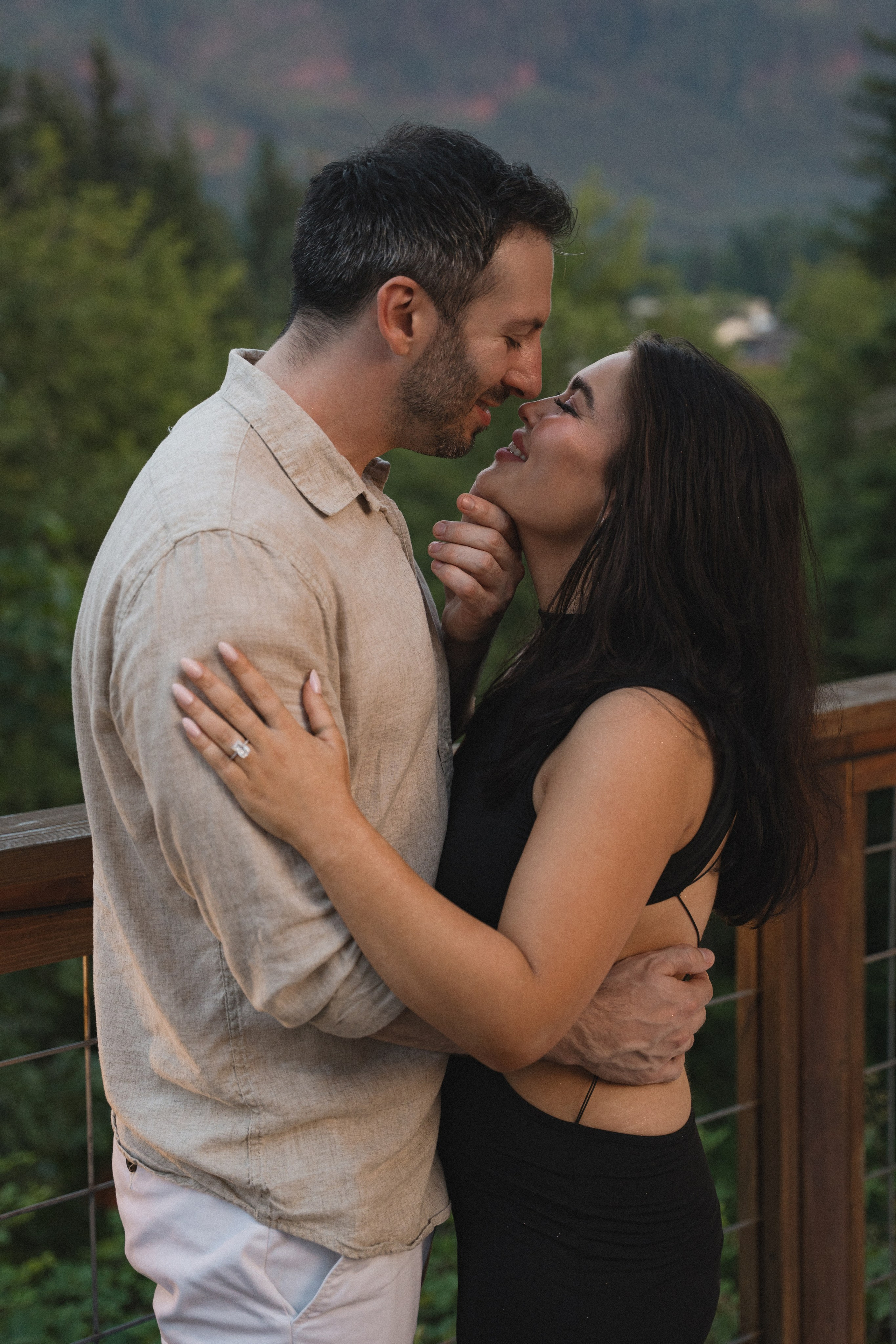 Blaine and Anya proposal. Photographer in Washington Sophia D