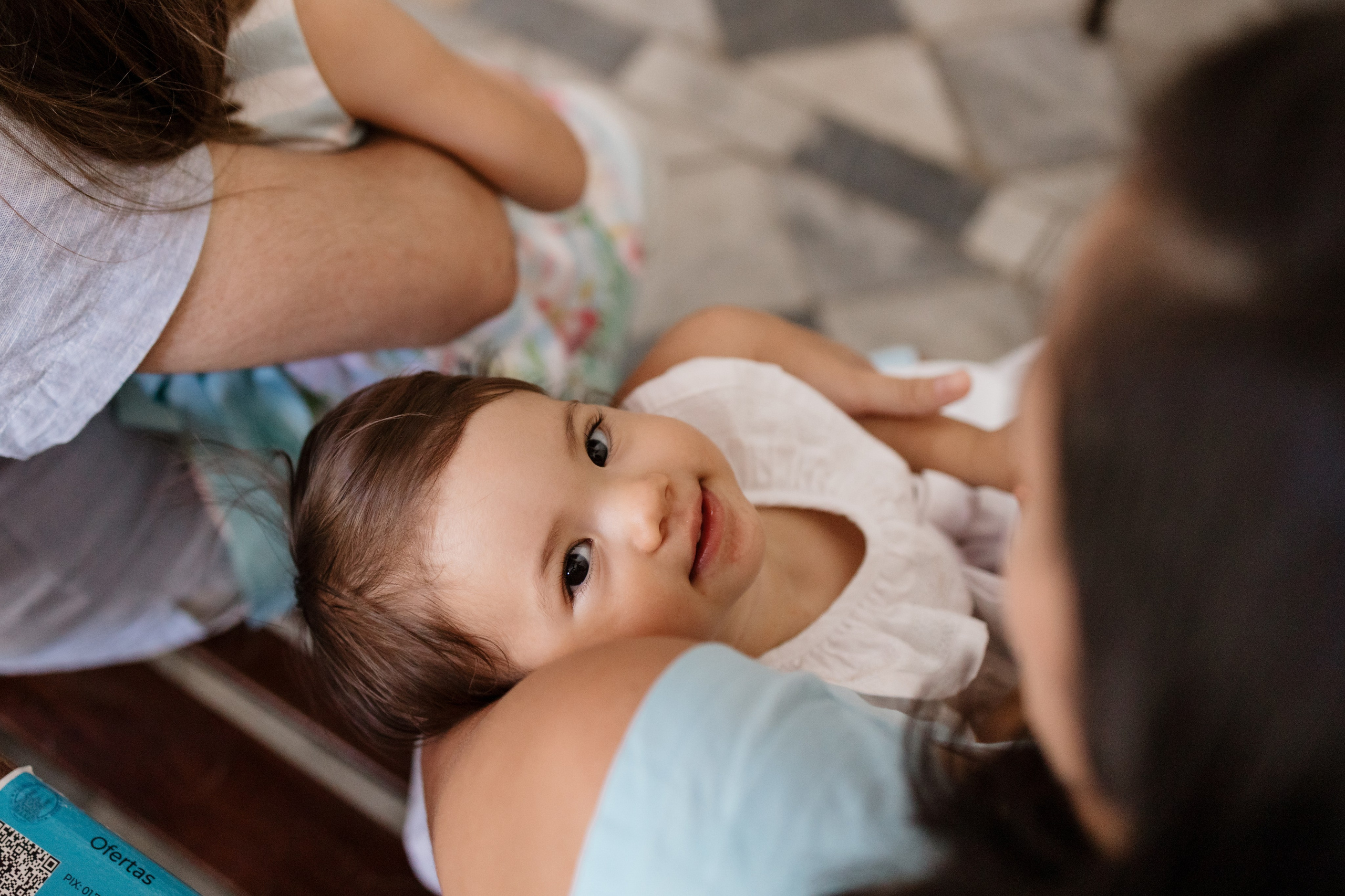 Batizado fotografado de forma natural e respeitosa