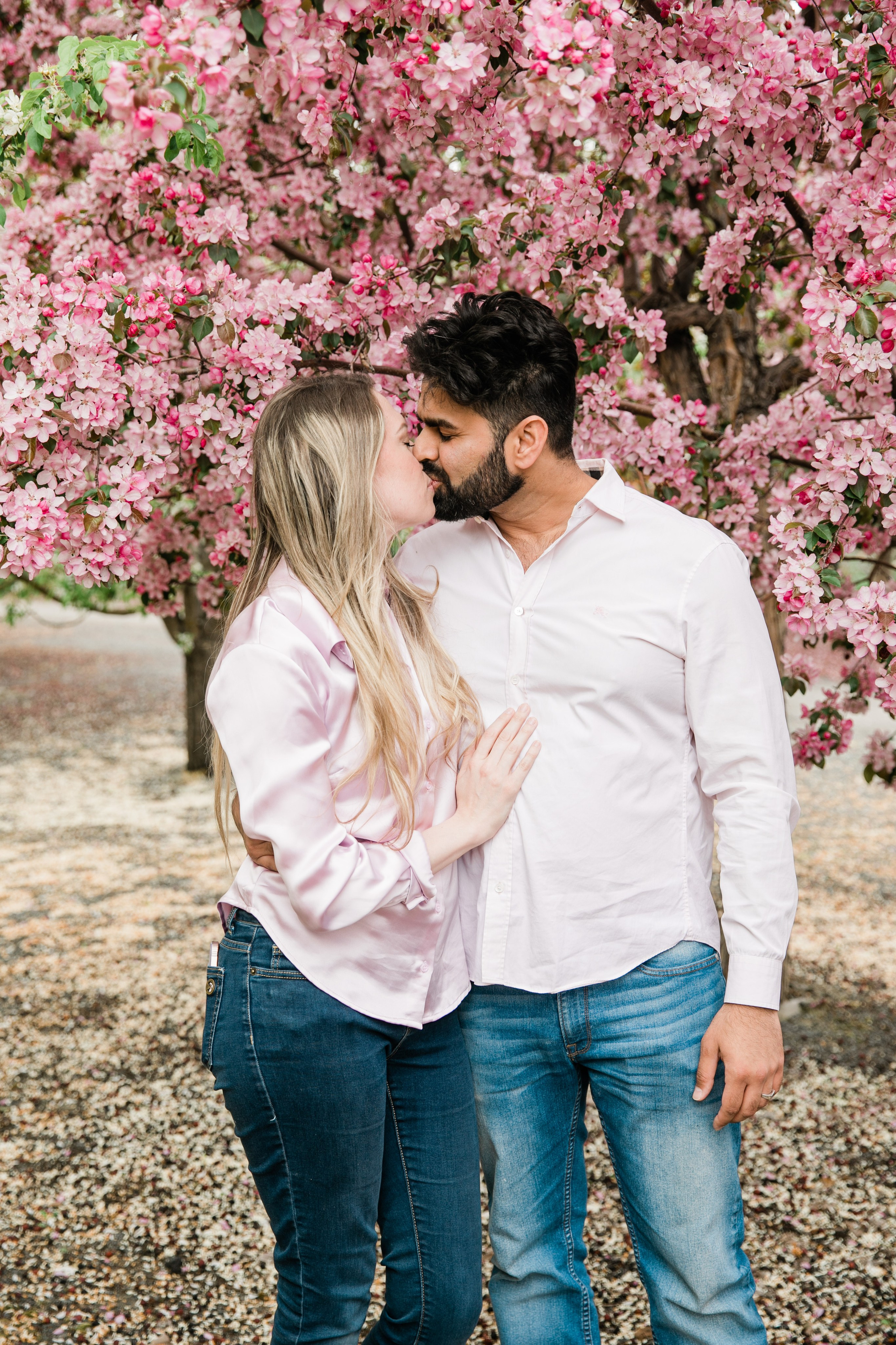 Tatiana T. Cherry Blossom. Ching Li Photography