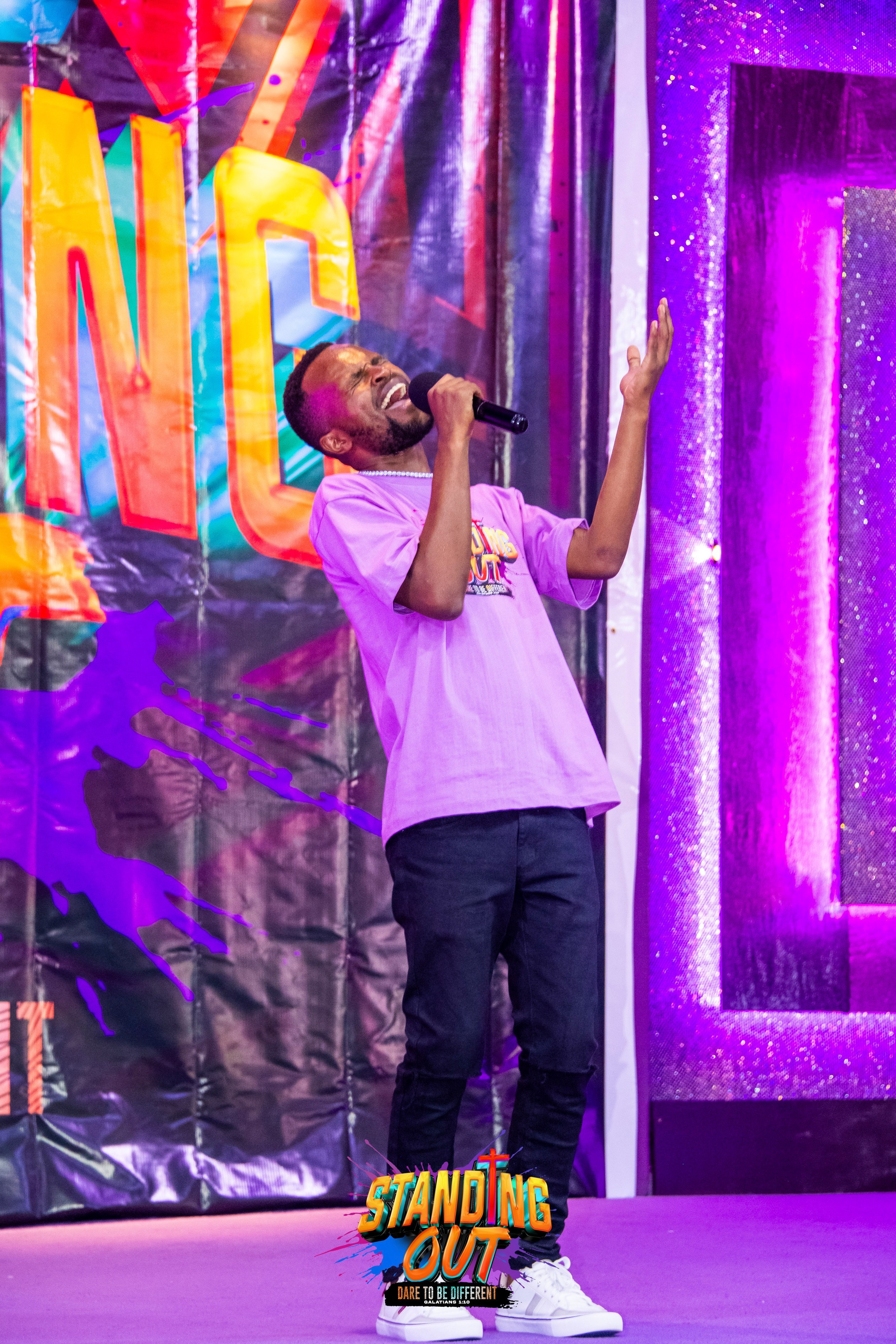 Standing Out Youth Bash. Pastor Morris