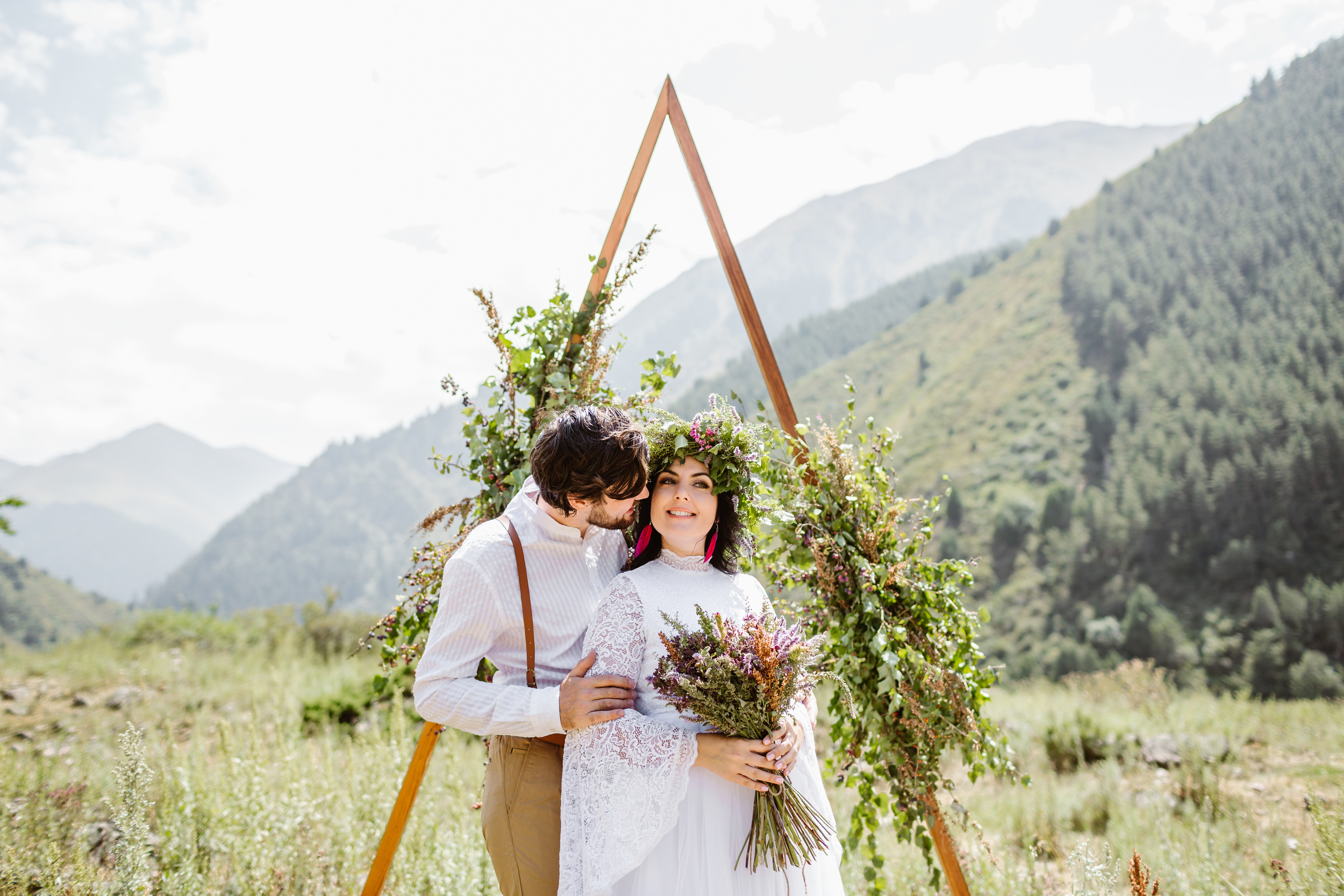 Свадьба в ущелье Кегети. Фотограф в Бишкеке Оксана Шувалова