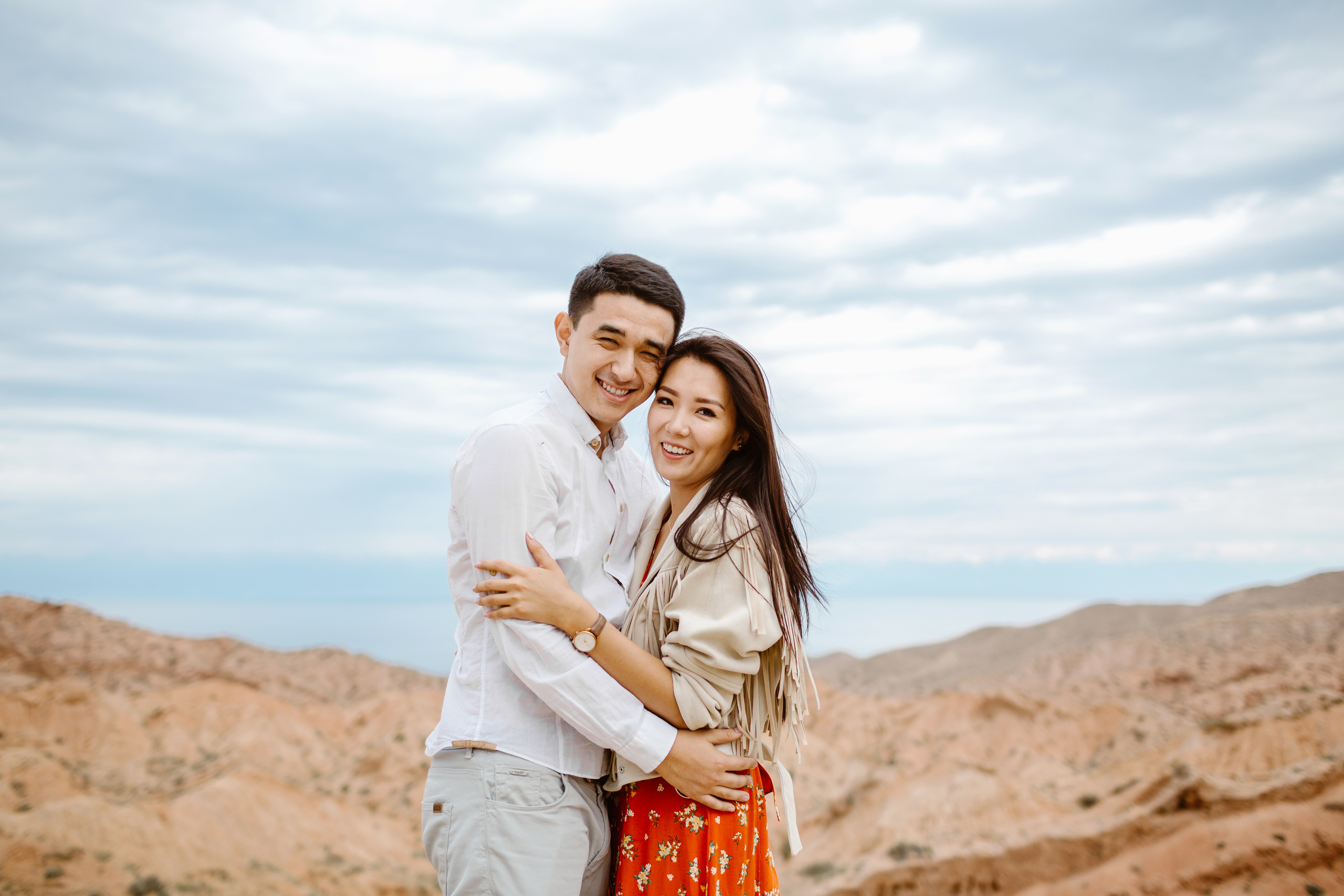 Лав стори в каньоне Сказка и на берегу Иссык-Куля. Фотограф в Бишкеке Оксана Шувалова