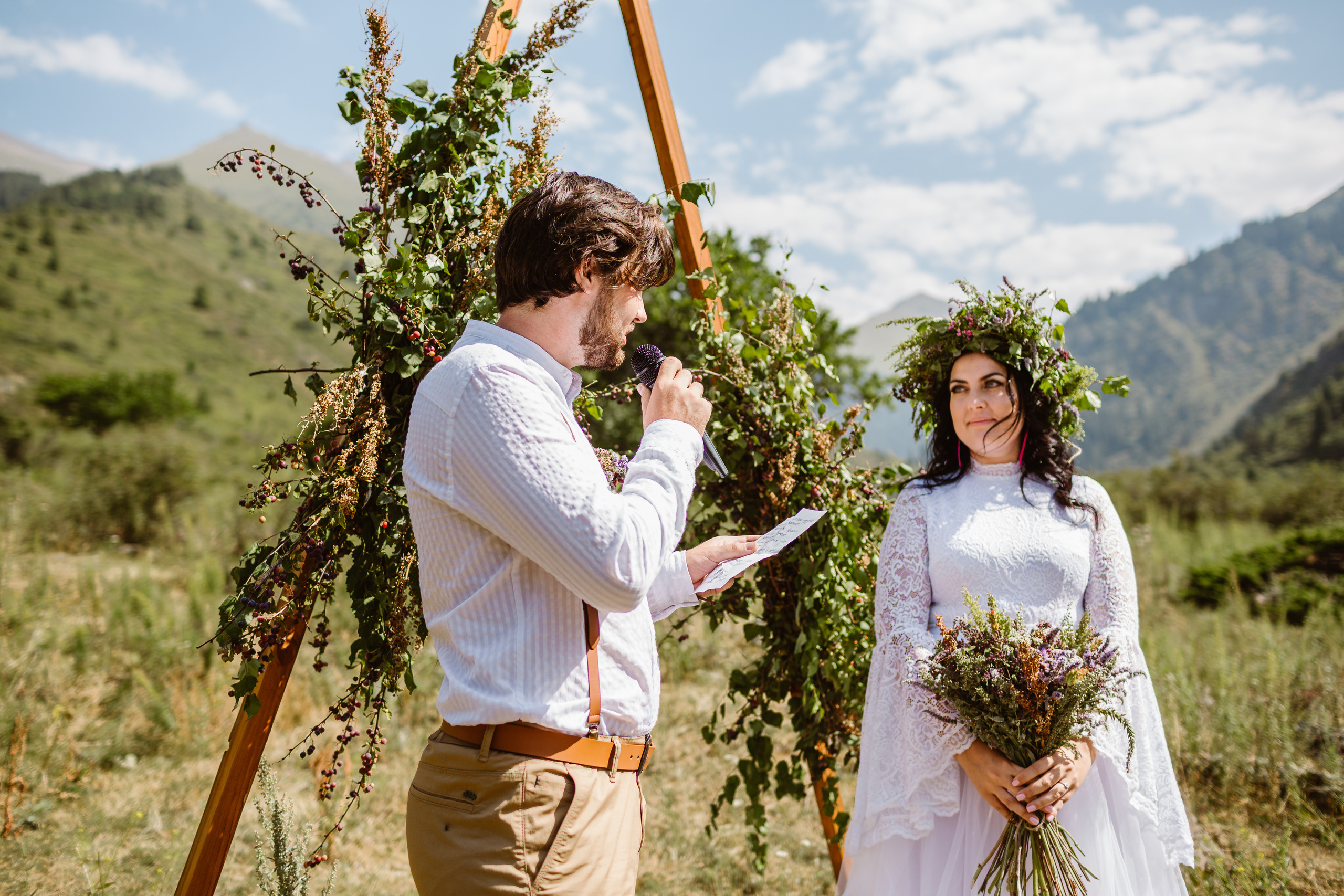 Свадьба в ущелье Кегети. Фотограф в Бишкеке Оксана Шувалова