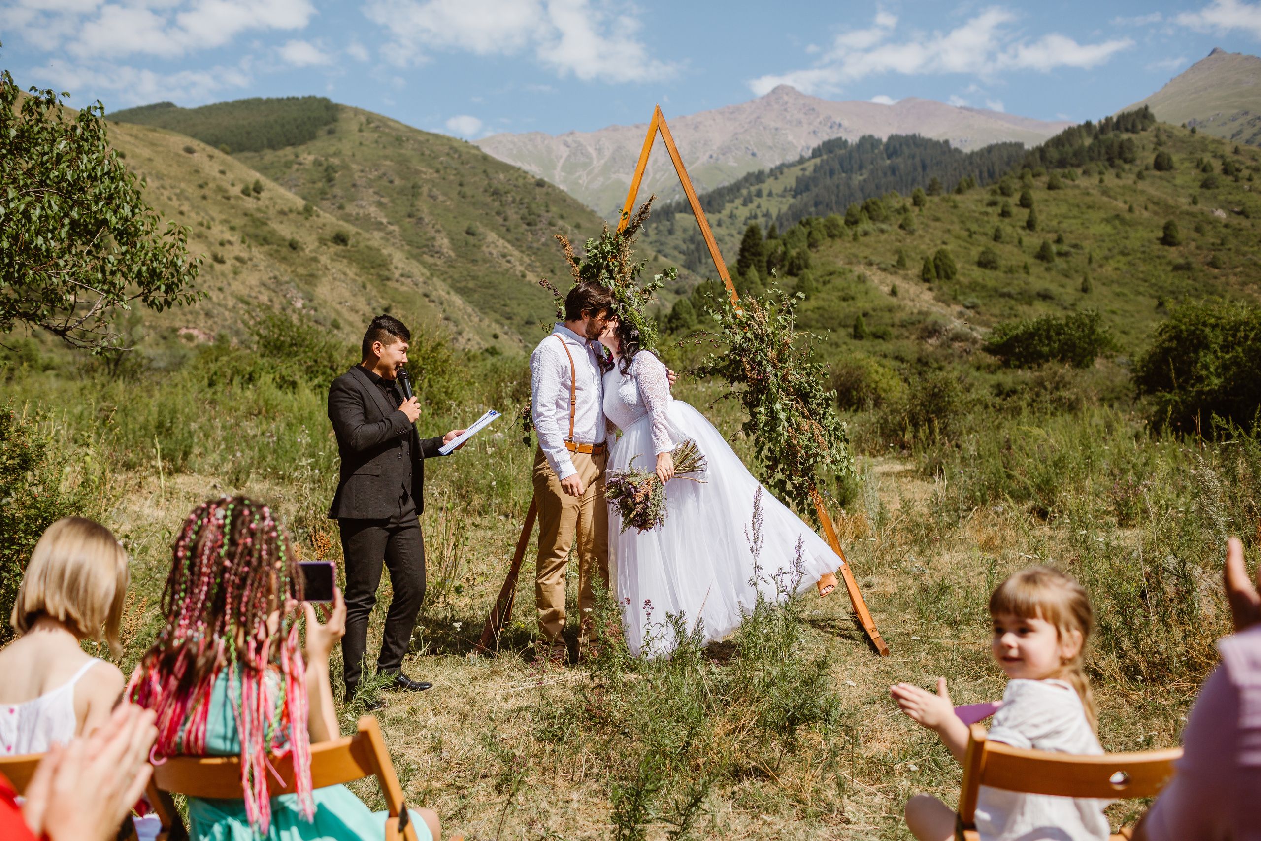 Свадьба в ущелье Кегети. Фотограф в Бишкеке Оксана Шувалова