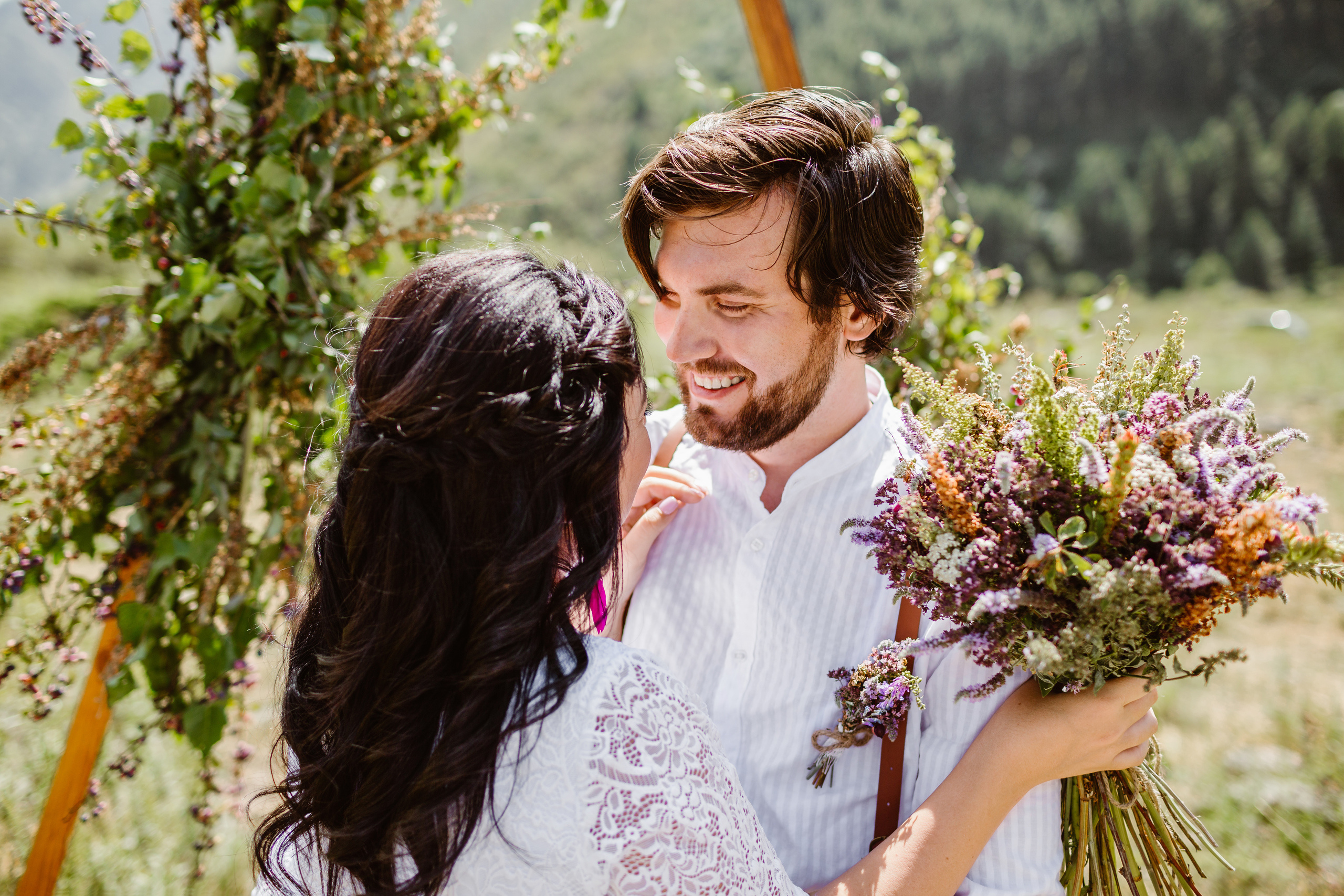 Свадьба в ущелье Кегети. Фотограф в Бишкеке Оксана Шувалова