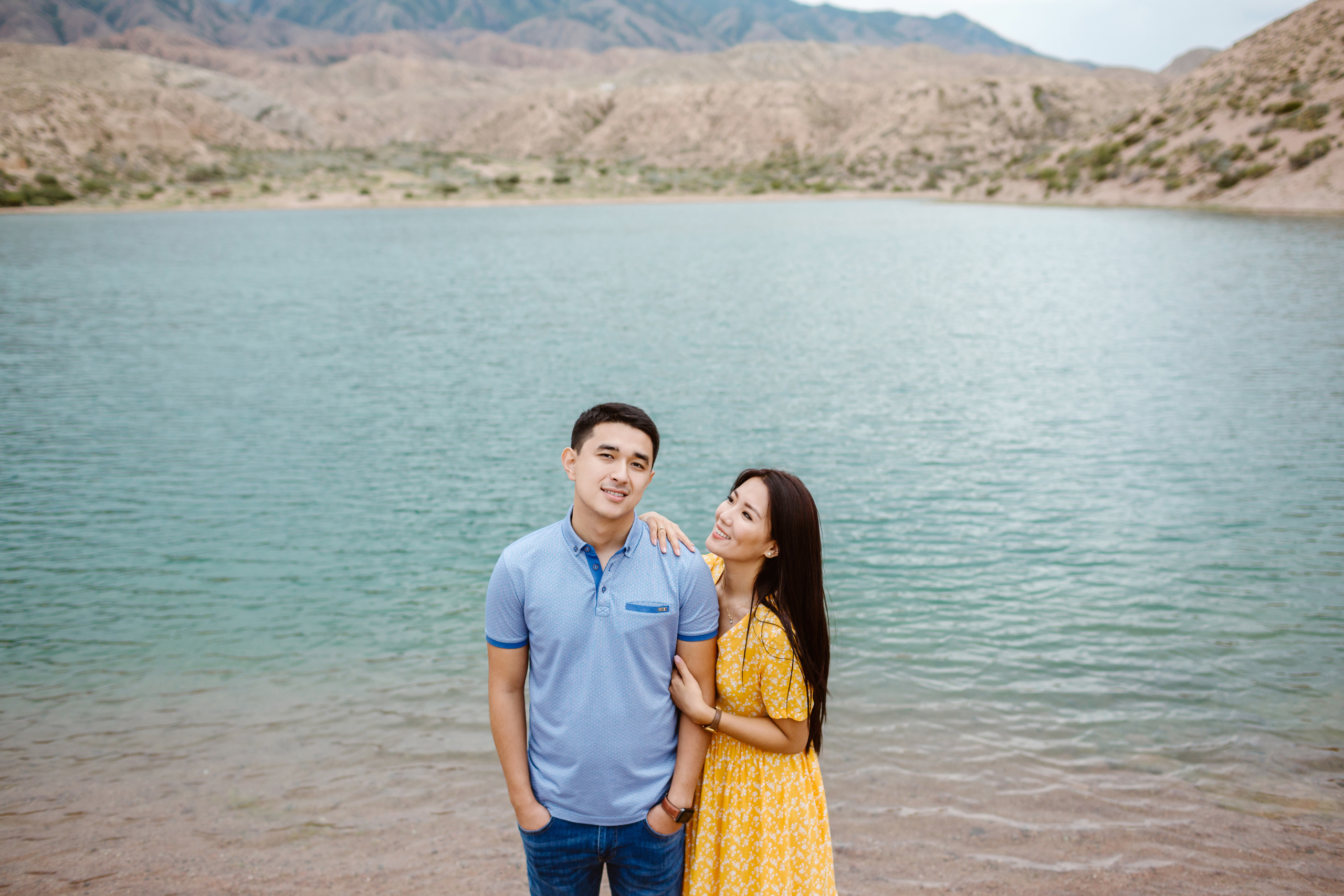 Лав стори в каньоне Сказка и на берегу Иссык-Куля. Фотограф в Бишкеке Оксана Шувалова