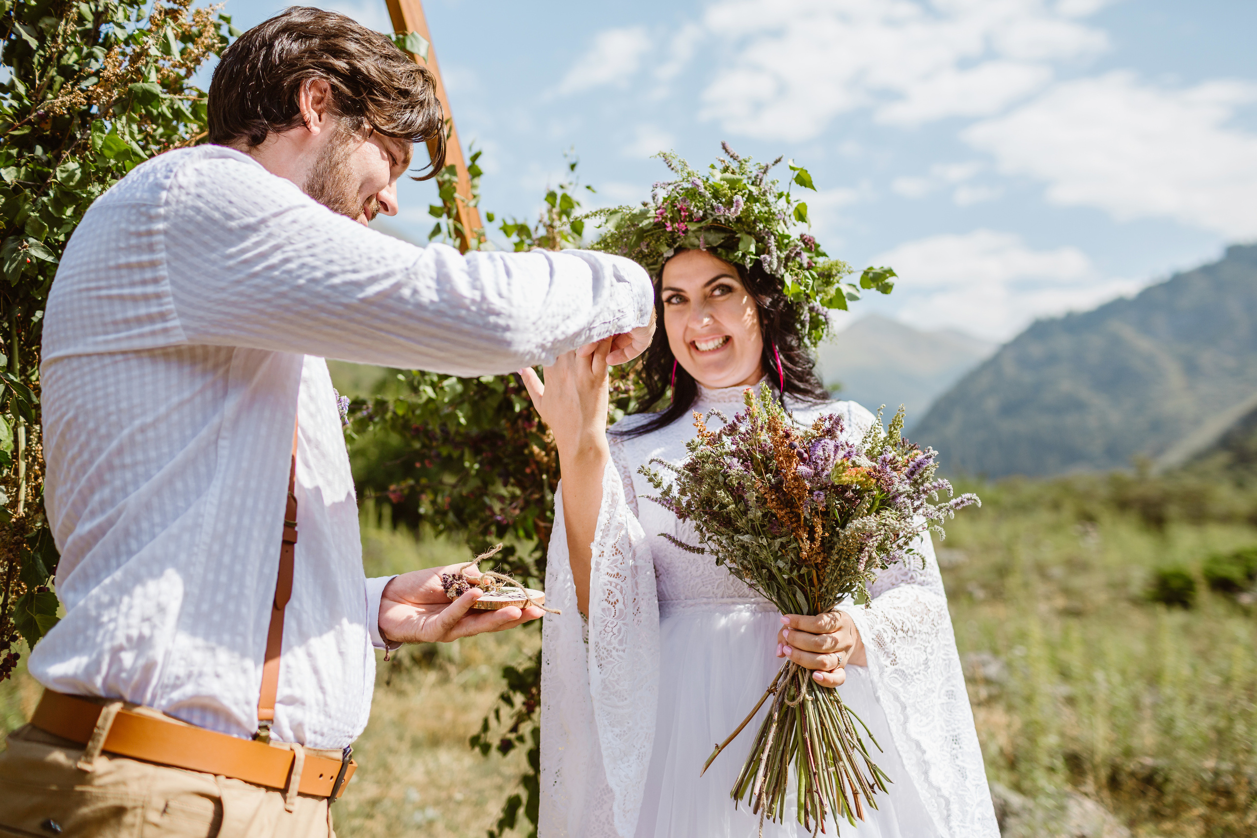 Свадьба в ущелье Кегети. Фотограф в Бишкеке Оксана Шувалова