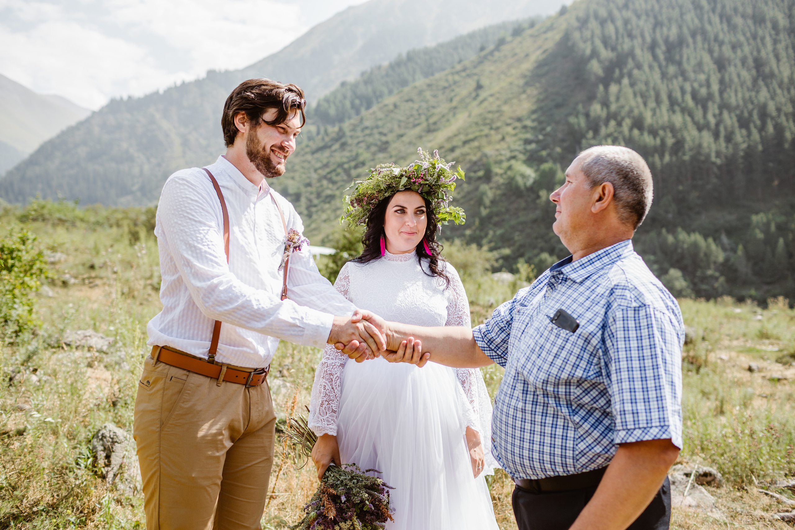 Свадьба в ущелье Кегети. Фотограф в Бишкеке Оксана Шувалова