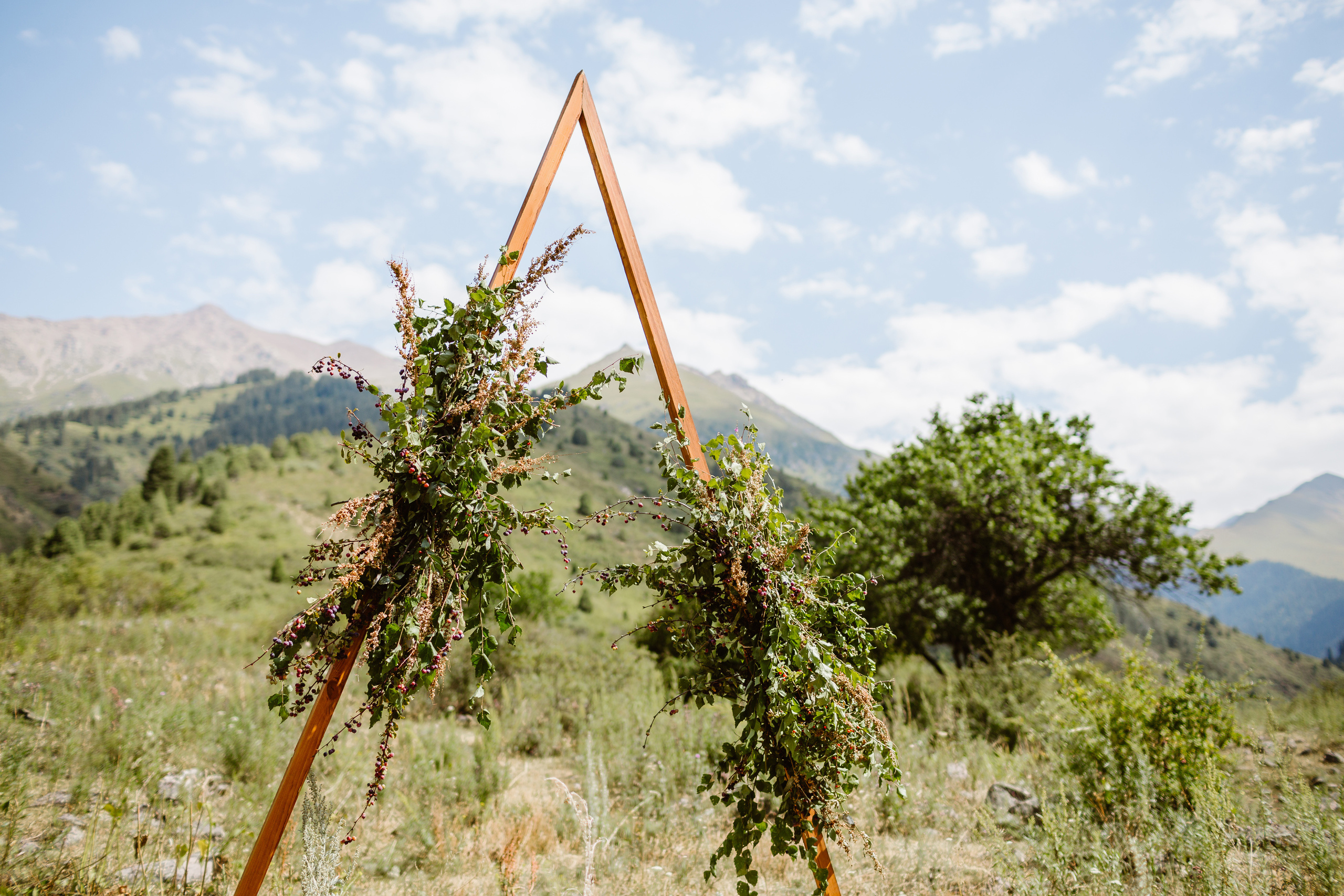 Свадьба в ущелье Кегети. Фотограф в Бишкеке Оксана Шувалова
