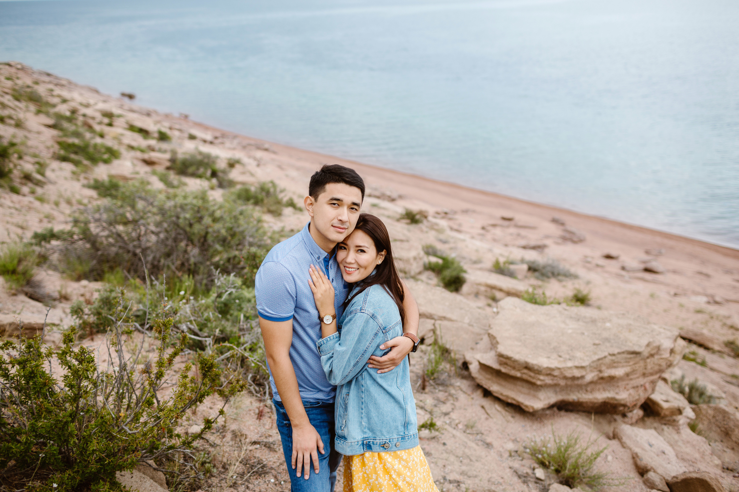 Лав стори в каньоне Сказка и на берегу Иссык-Куля. Фотограф в Бишкеке Оксана Шувалова