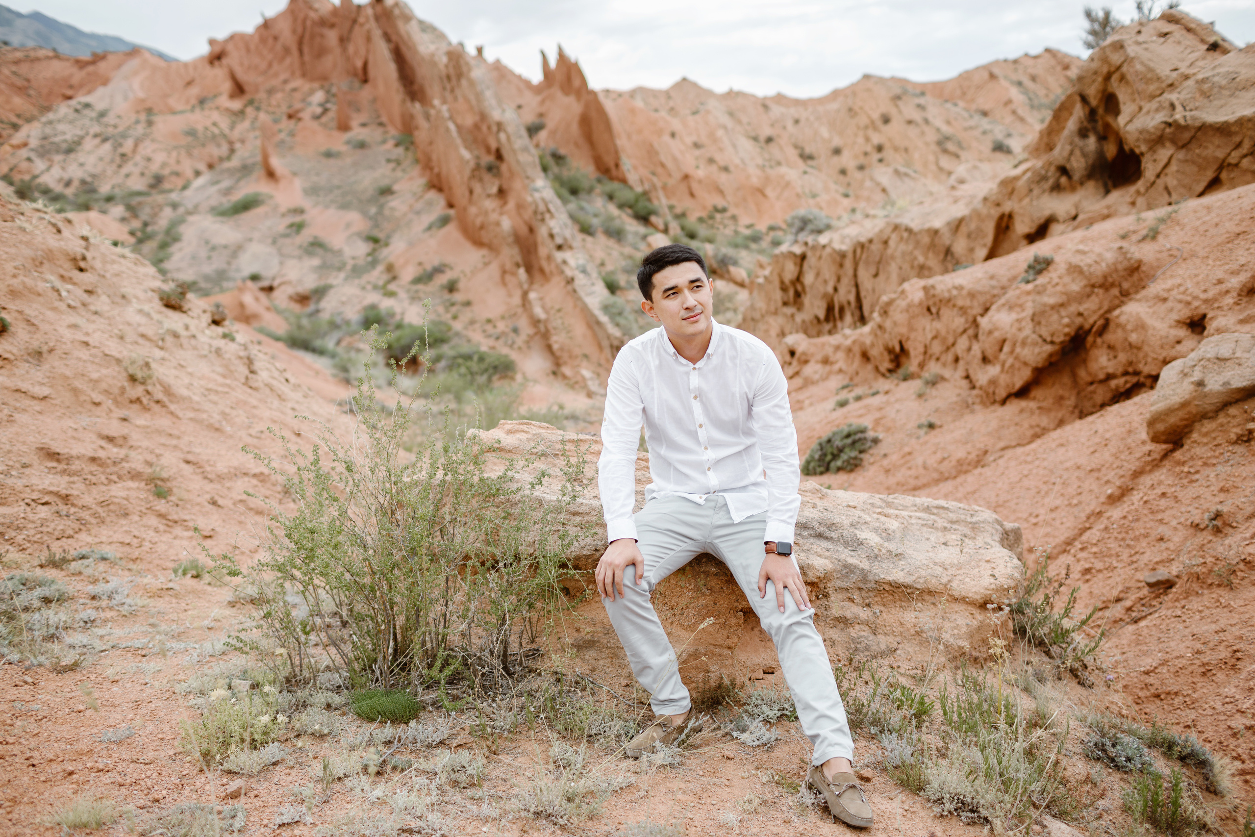 Лав стори в каньоне Сказка и на берегу Иссык-Куля. Фотограф в Бишкеке Оксана Шувалова