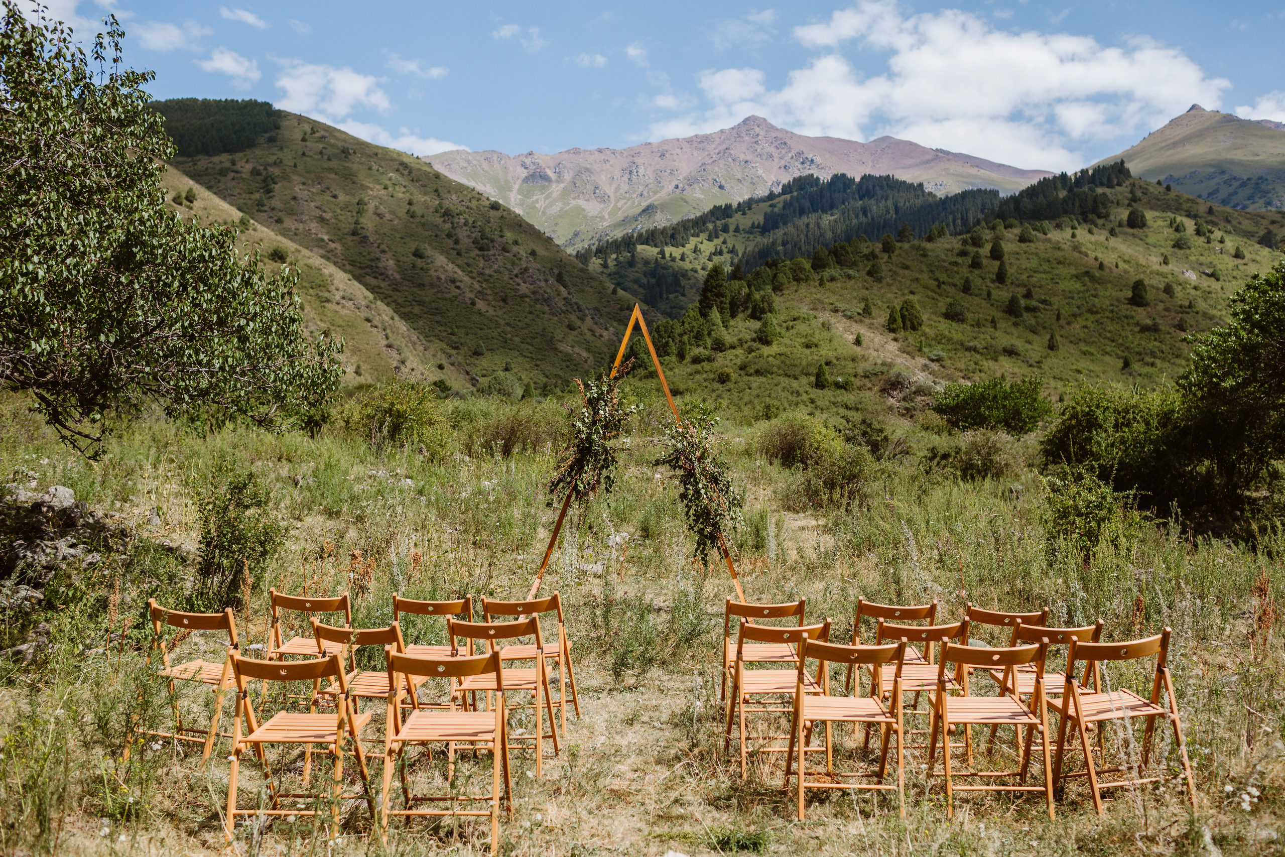Свадьба в ущелье Кегети. Фотограф в Бишкеке Оксана Шувалова