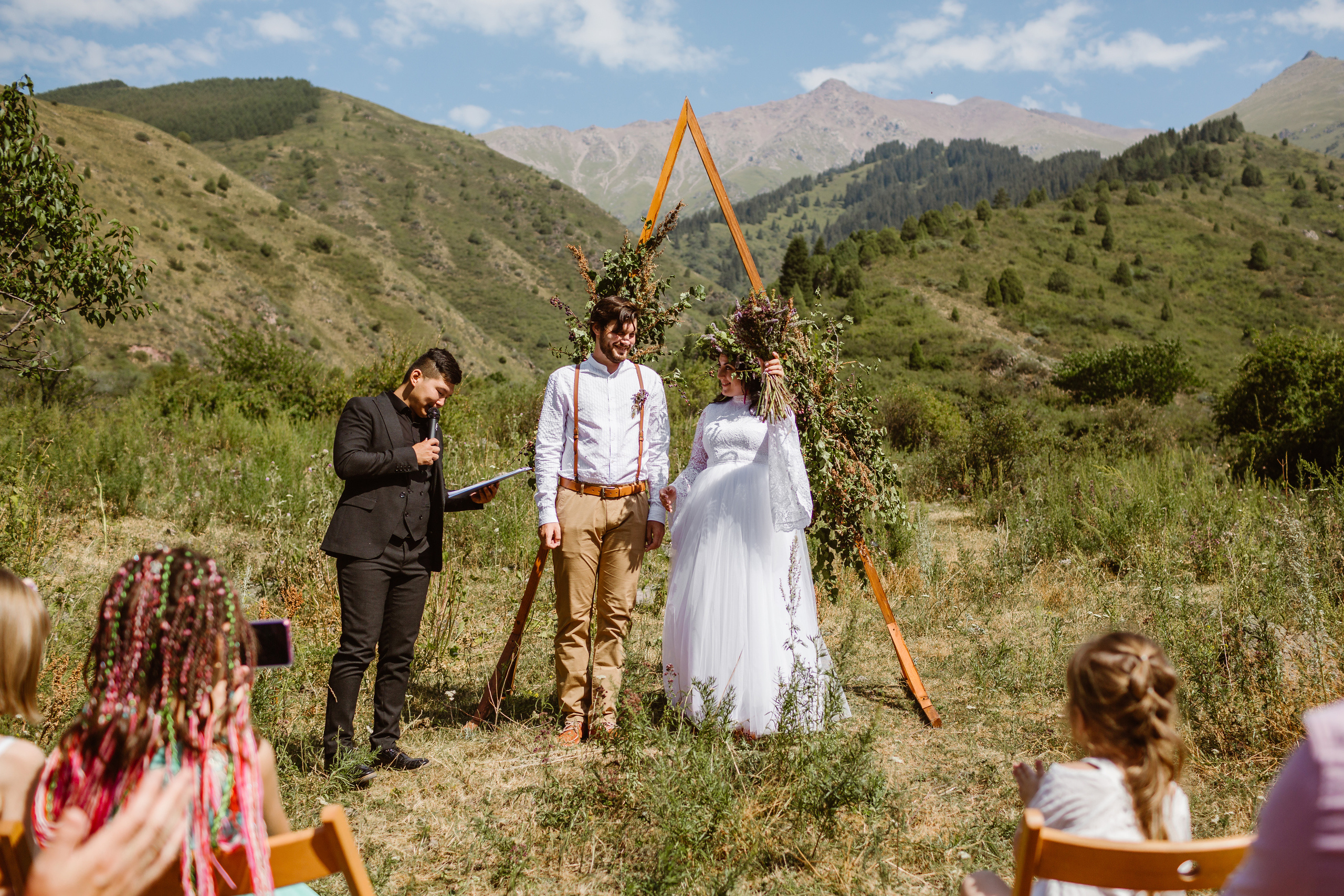 Свадьба в ущелье Кегети. Фотограф в Бишкеке Оксана Шувалова