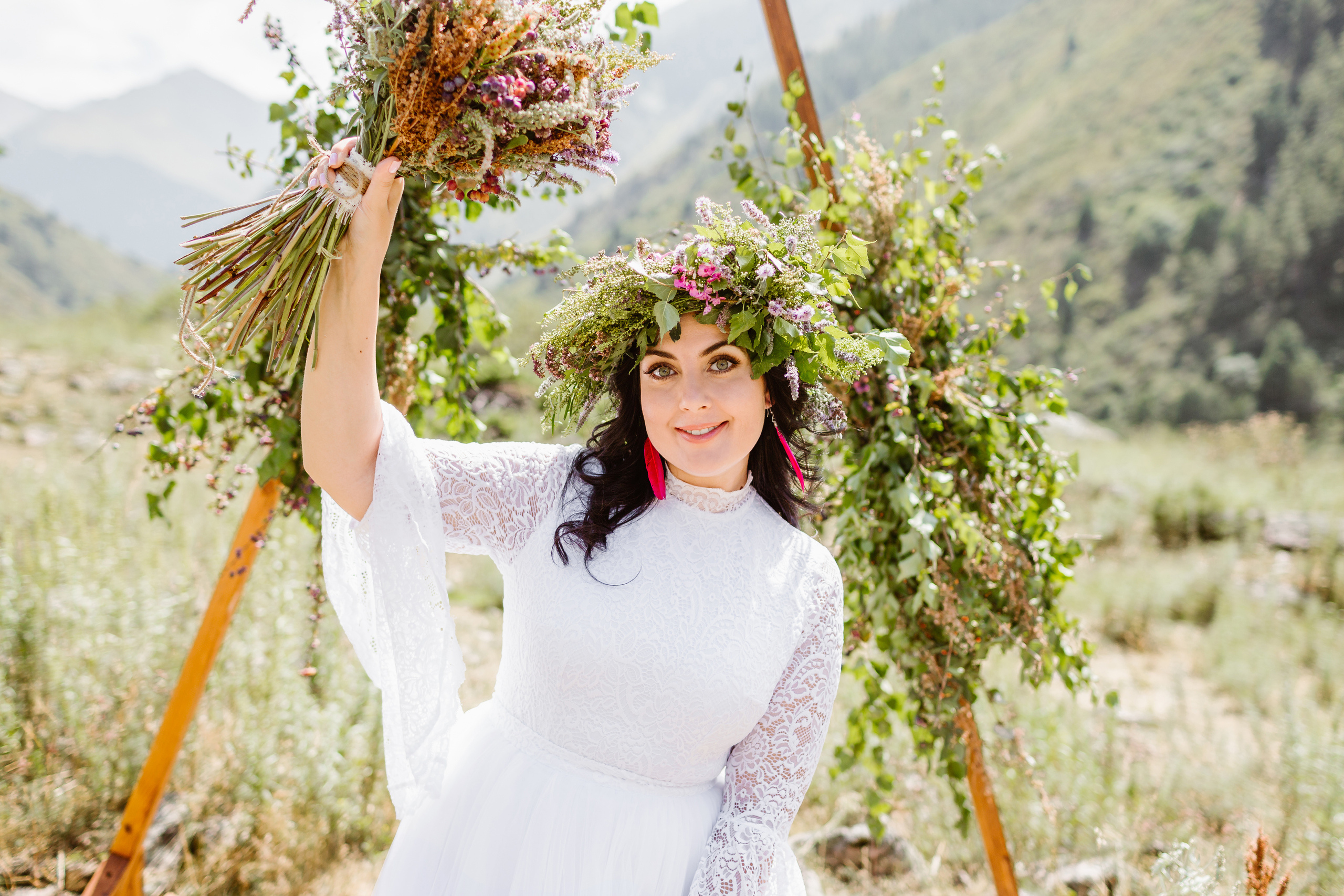 Свадьба в ущелье Кегети. Фотограф в Бишкеке Оксана Шувалова