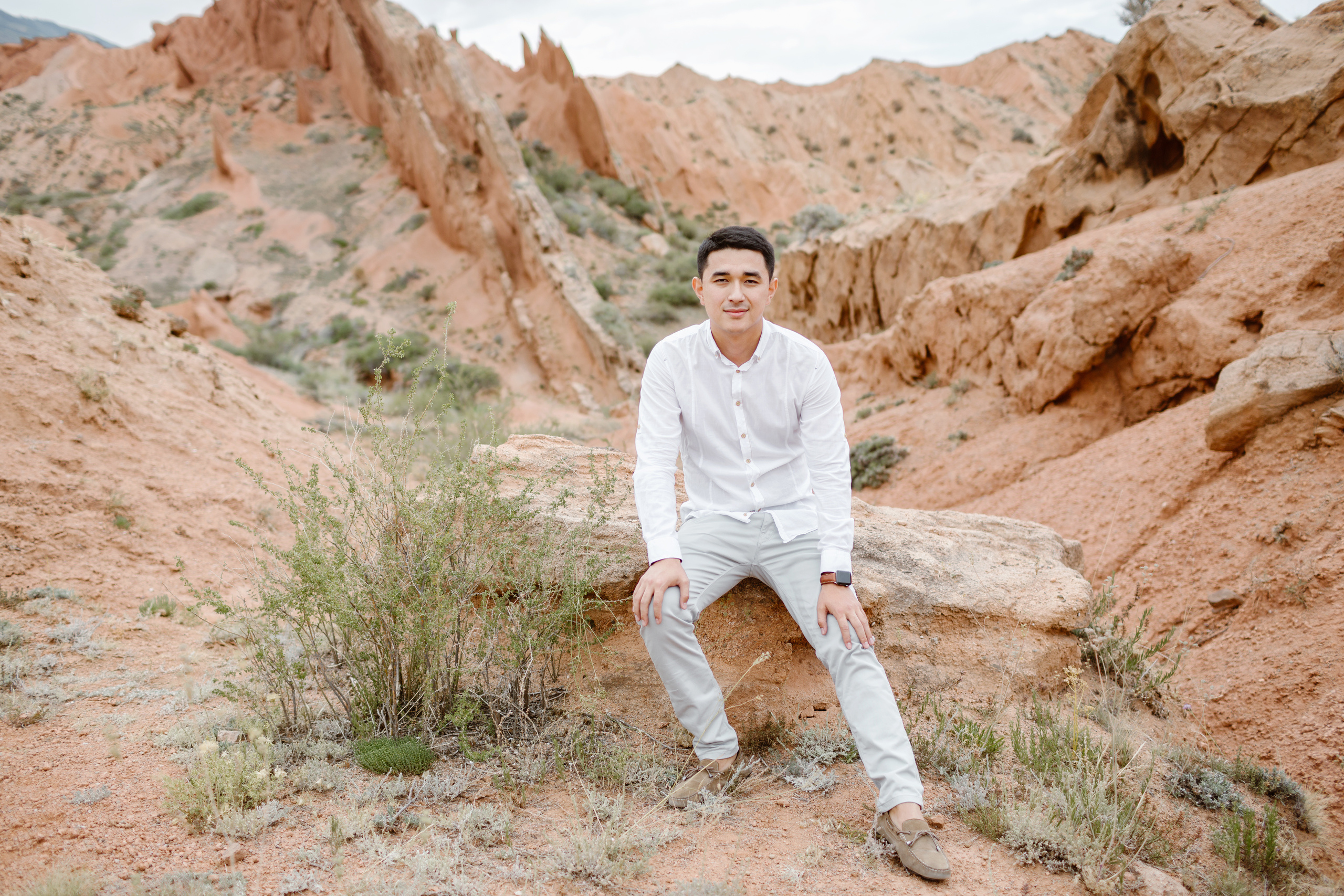 Лав стори в каньоне Сказка и на берегу Иссык-Куля. Фотограф в Бишкеке Оксана Шувалова