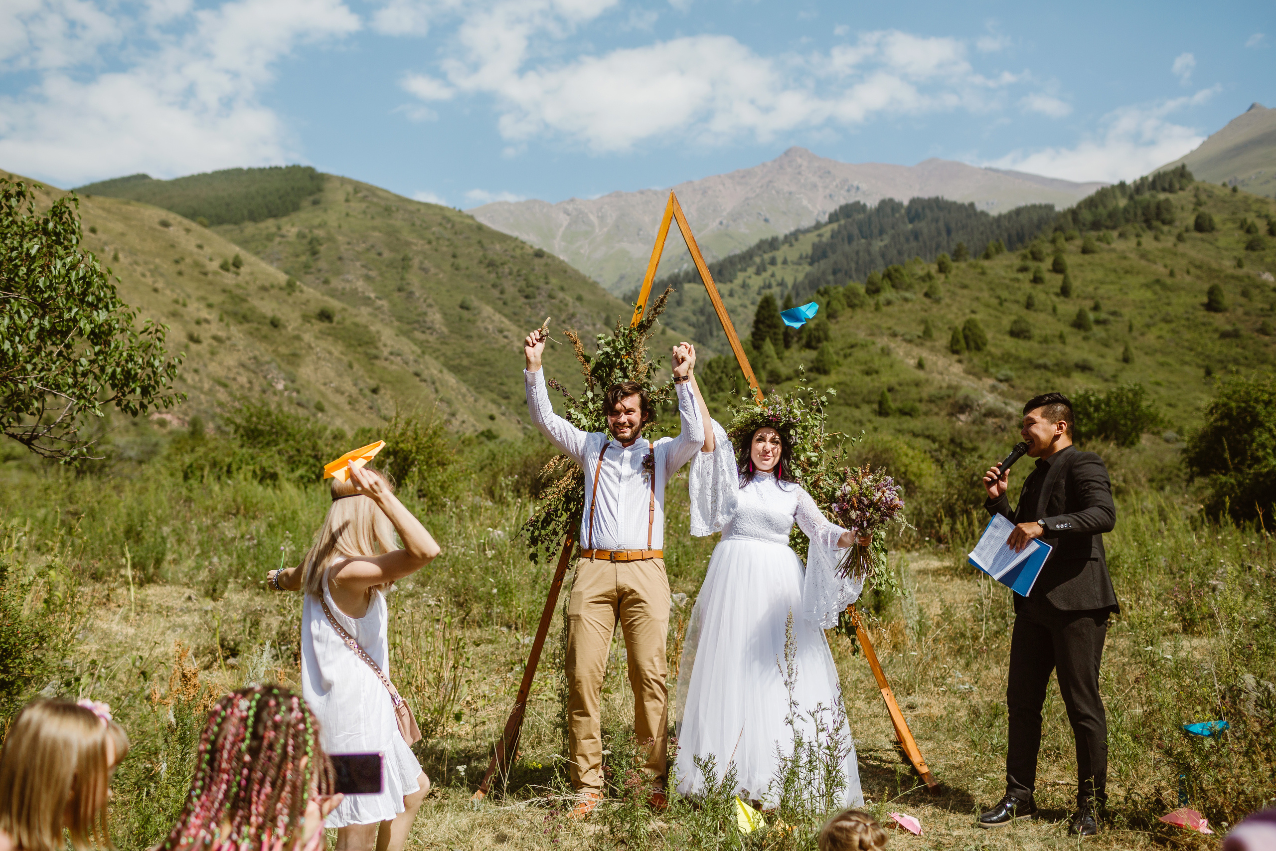 Свадьба в ущелье Кегети. Фотограф в Бишкеке Оксана Шувалова