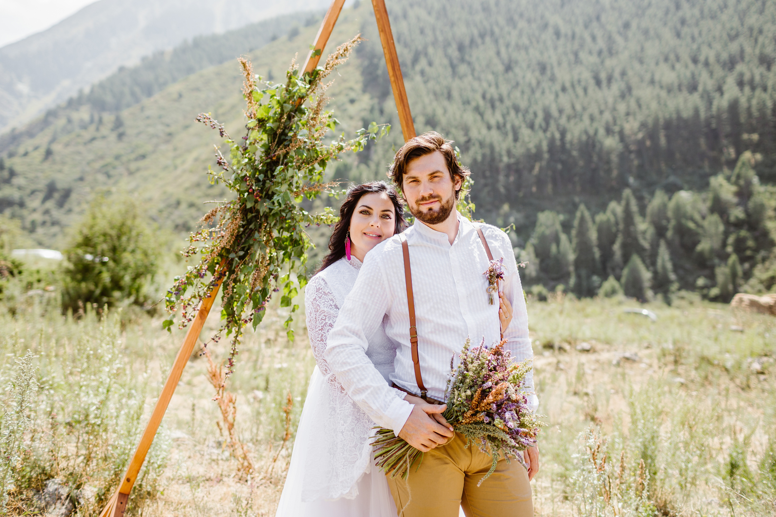 Свадьба в ущелье Кегети. Фотограф в Бишкеке Оксана Шувалова