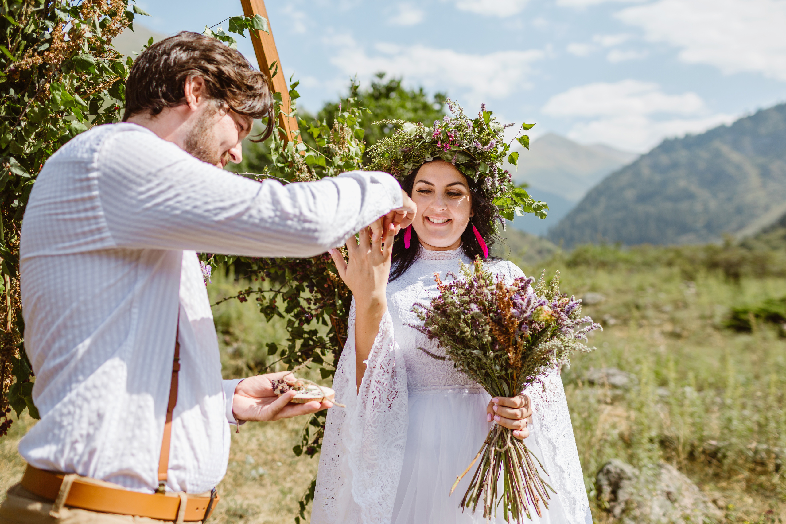 Свадьба в ущелье Кегети. Фотограф в Бишкеке Оксана Шувалова
