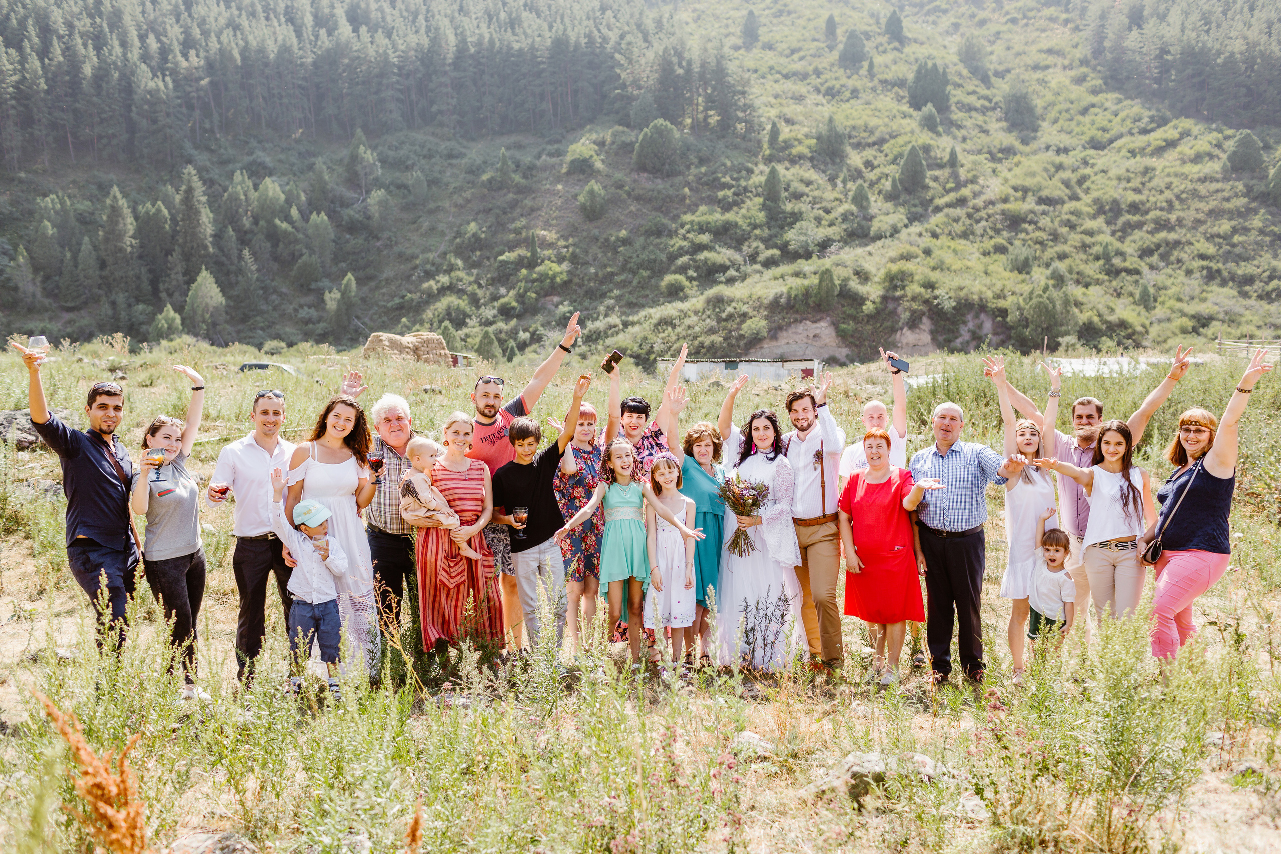 Свадьба в ущелье Кегети. Фотограф в Бишкеке Оксана Шувалова